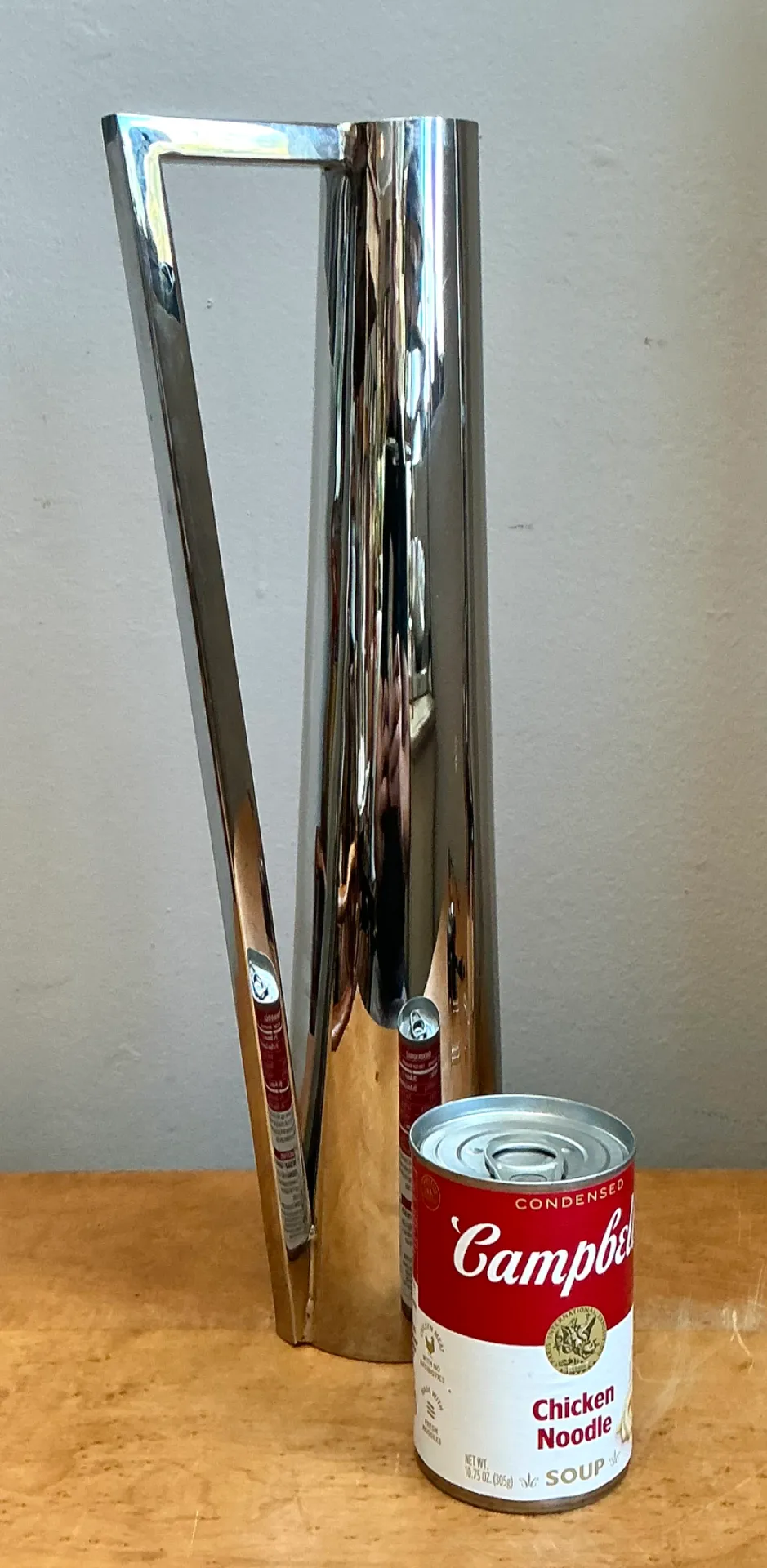 Vintage Modernist Metal Pitcher — additional photo 8