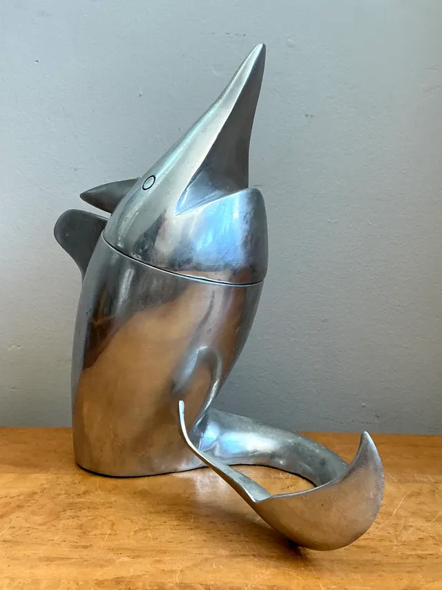 Retro Metal Dolphin Beverage Cooler — additional photo 5