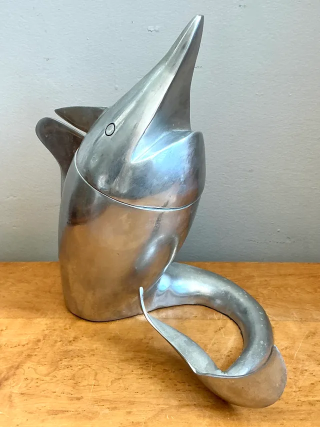 Retro Metal Dolphin Beverage Cooler — additional photo 1