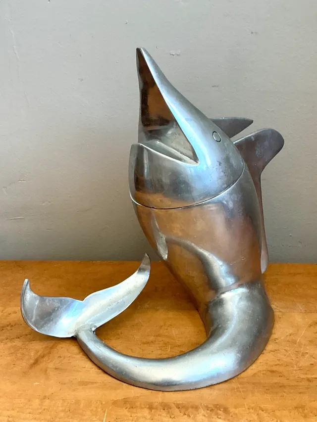 Retro Metal Dolphin Beverage Cooler — additional photo 8
