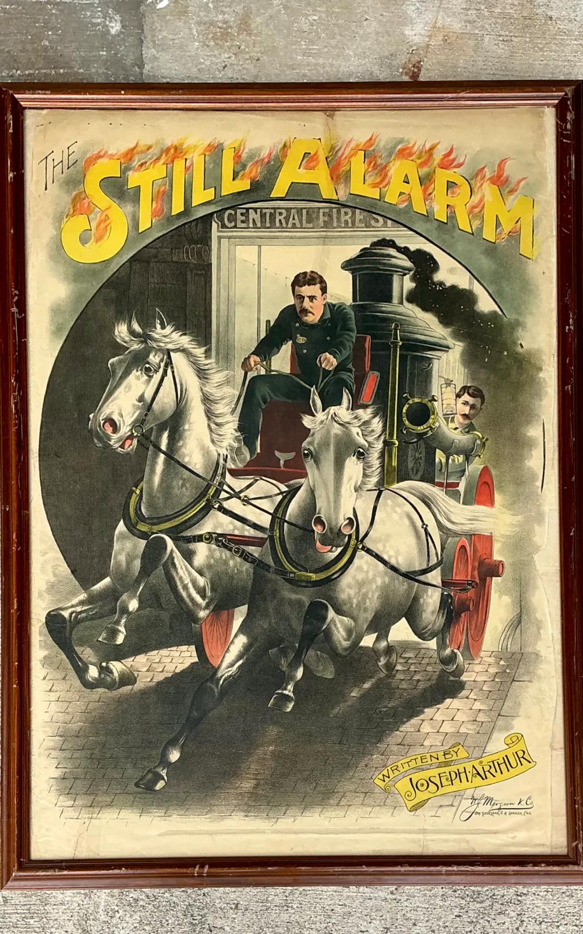 Joseph Arthur 'The Still Alarm' Framed Print — additional photo 6