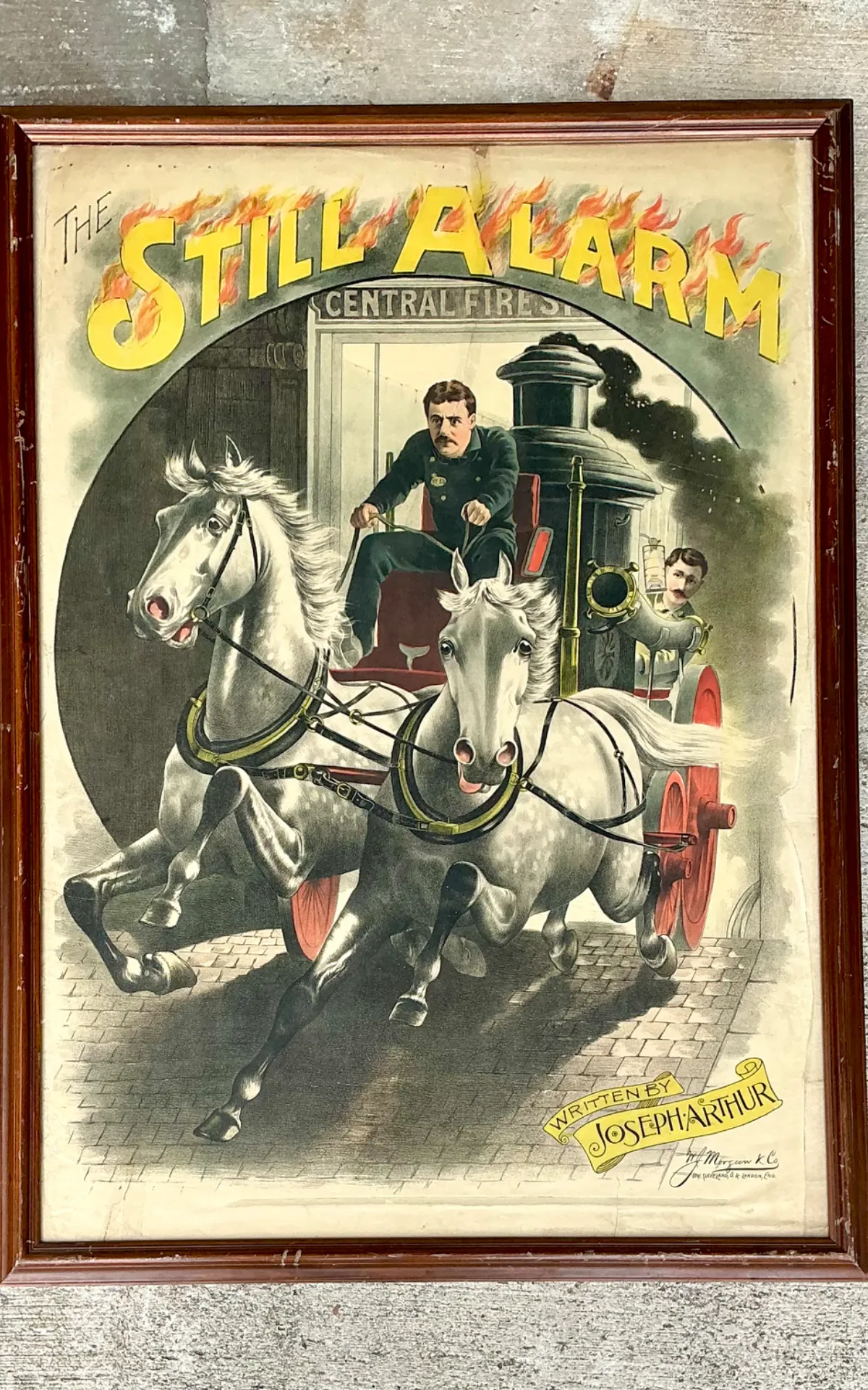Joseph Arthur 'The Still Alarm' Framed Print — additional photo 5