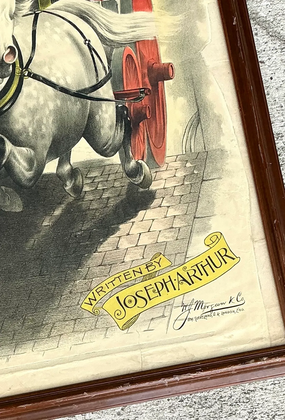 Joseph Arthur 'The Still Alarm' Framed Print — additional photo 2