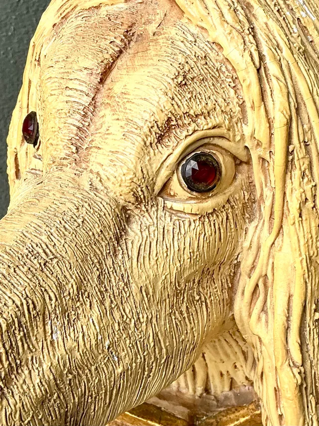 Vintage Ceramic Dog Sculpture — additional photo 8