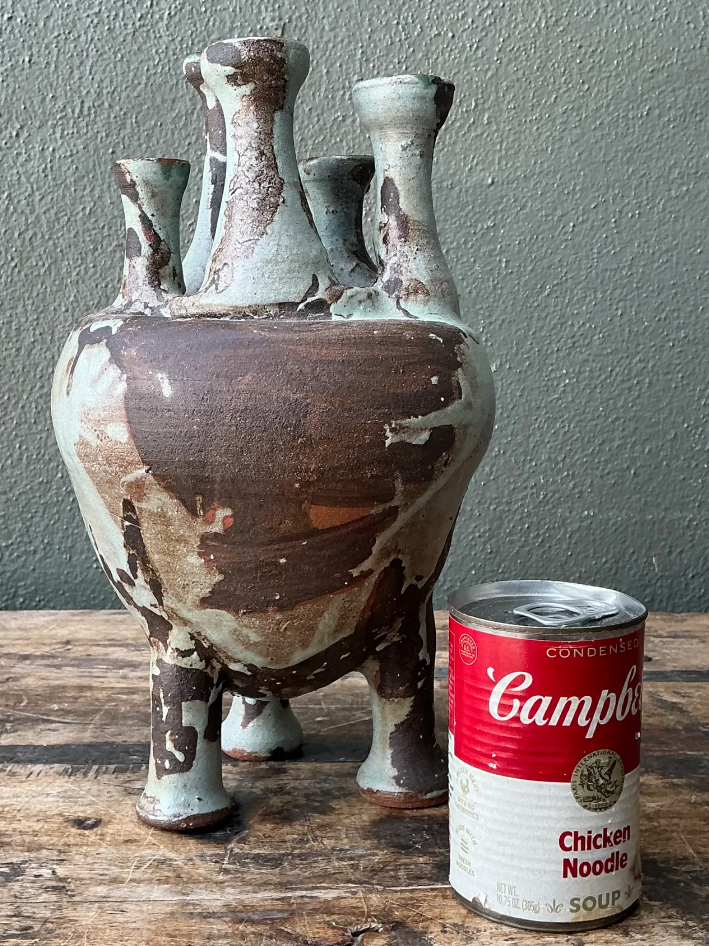 Vintage Multineck Ceramic Vessel — additional photo 7