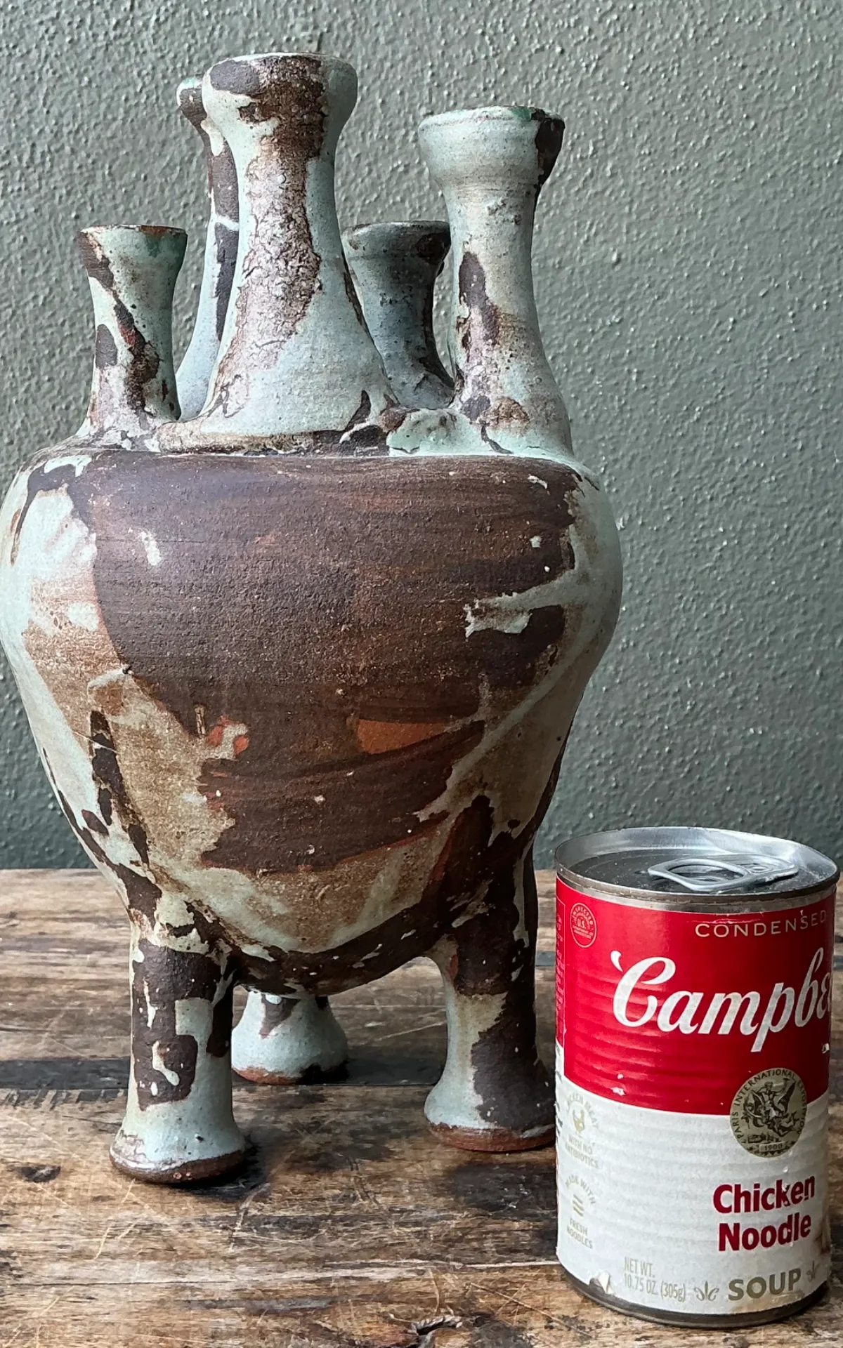 Vintage Multineck Ceramic Vessel — additional photo 7