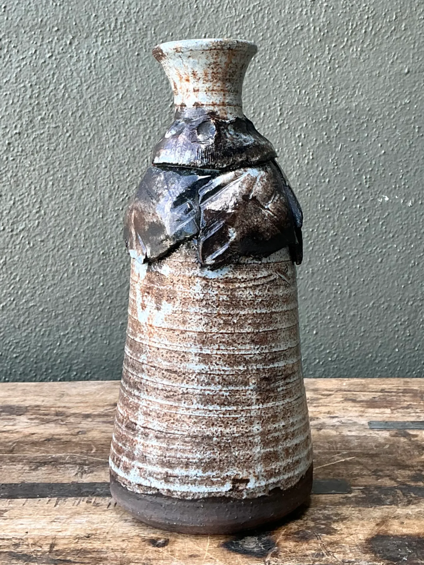 Vintage Handcrafted Ceramic Vase — additional photo 8
