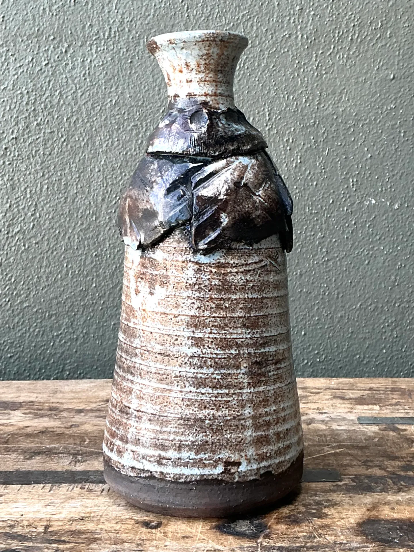 Vintage Handcrafted Ceramic Vase — additional photo 6
