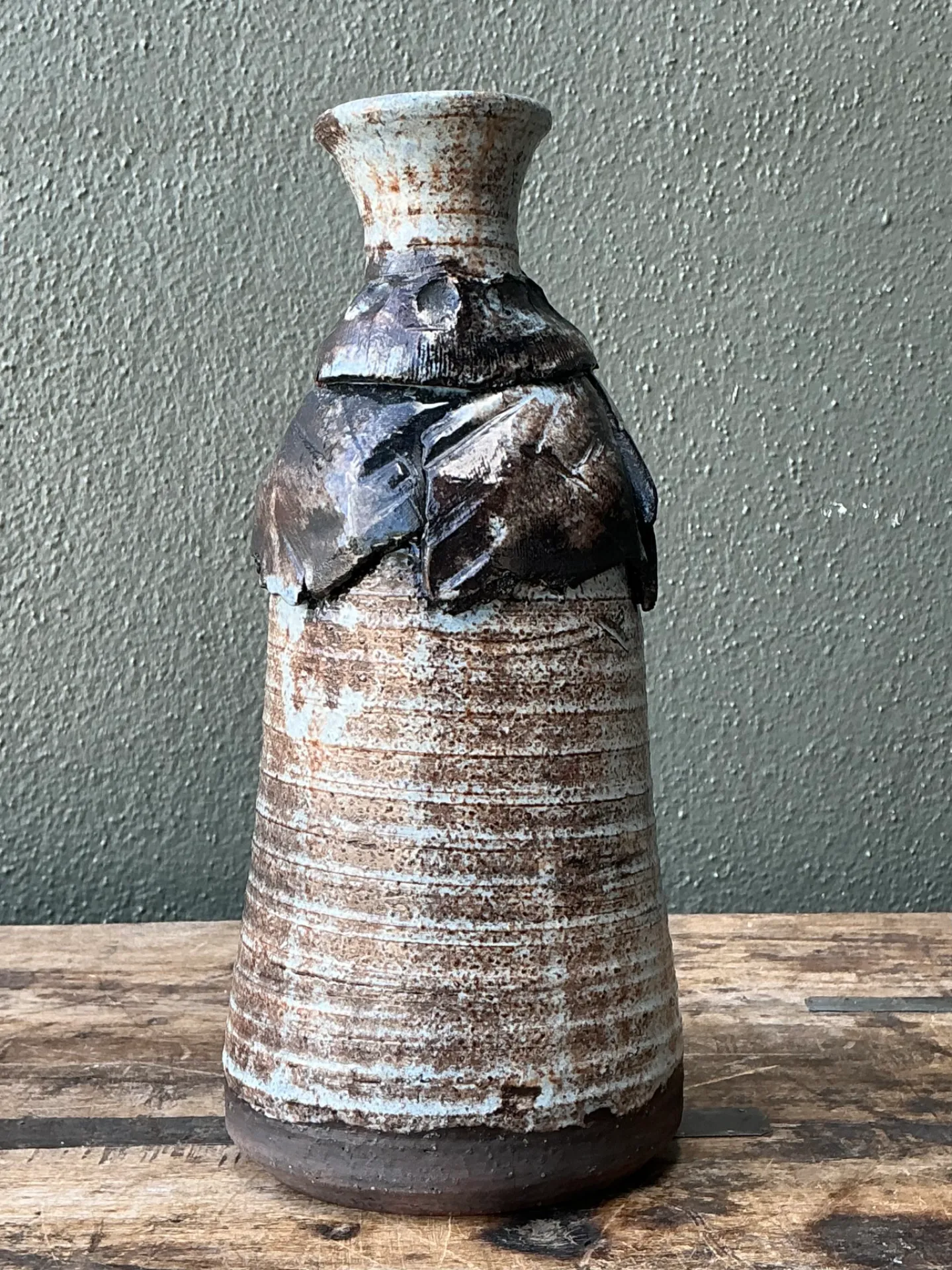 Vintage Handcrafted Ceramic Vase — additional photo 1