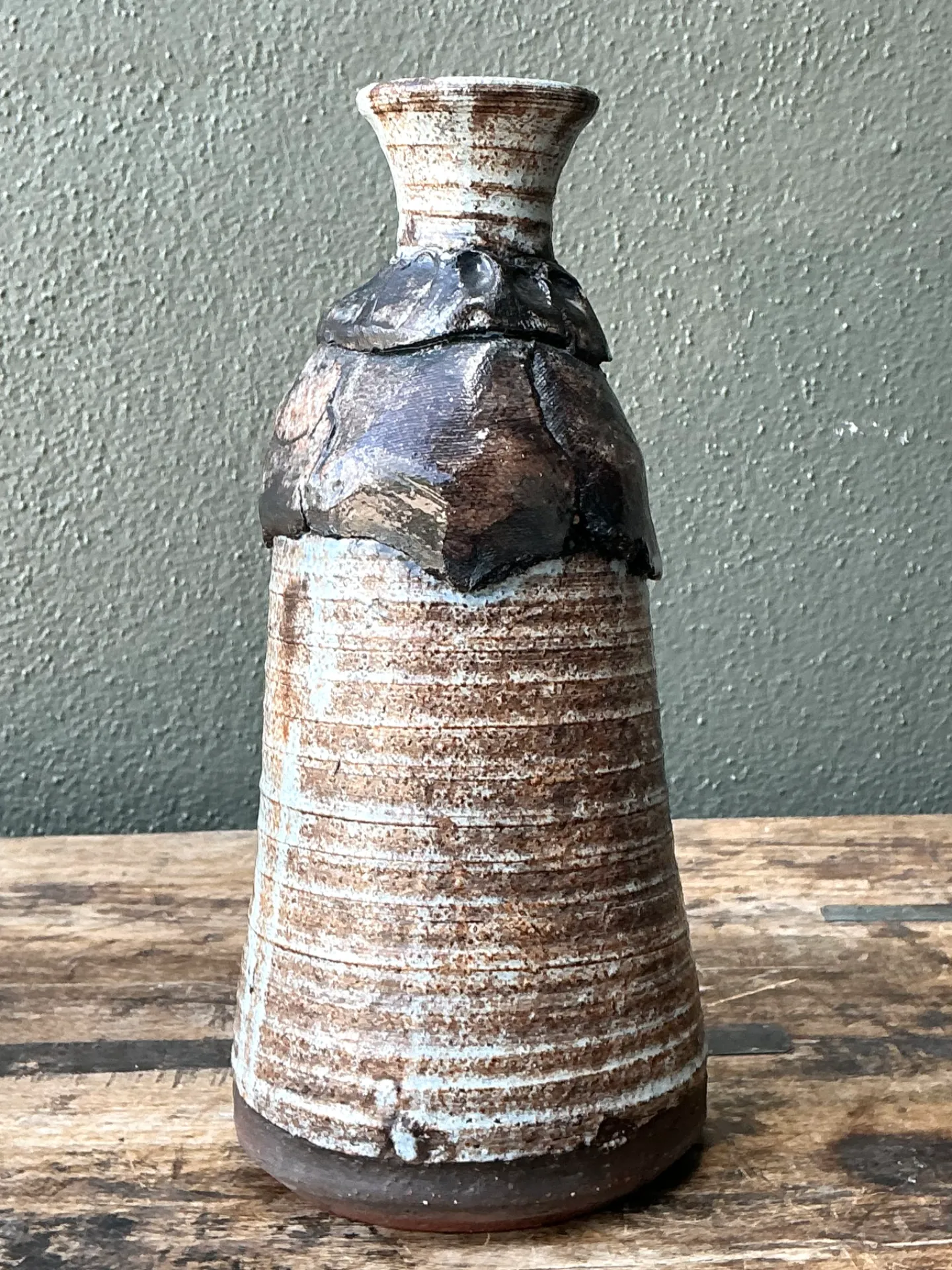 Vintage Handcrafted Ceramic Vase — additional photo 7