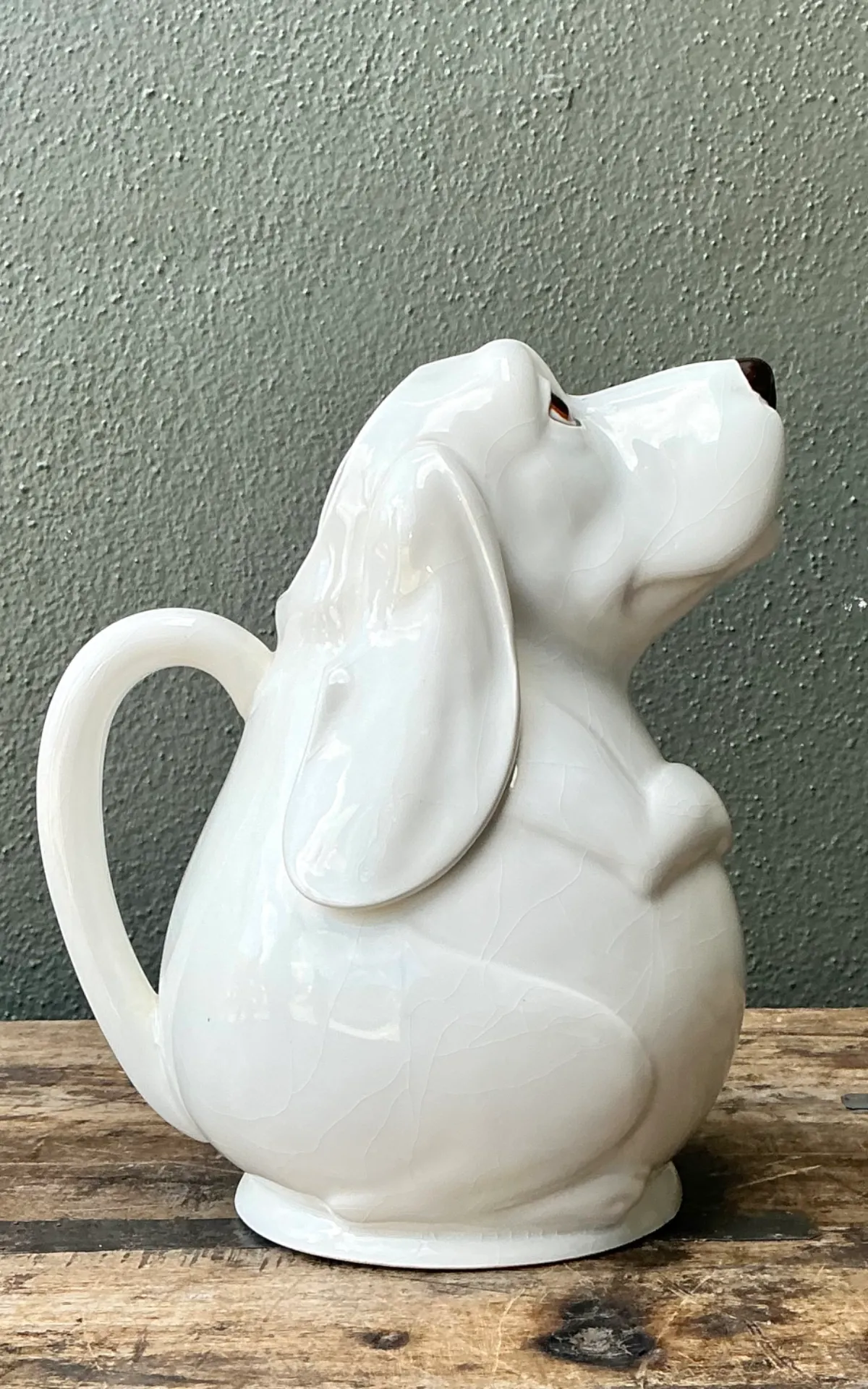 Vintage Ceramic Dog Pitcher — additional photo 7