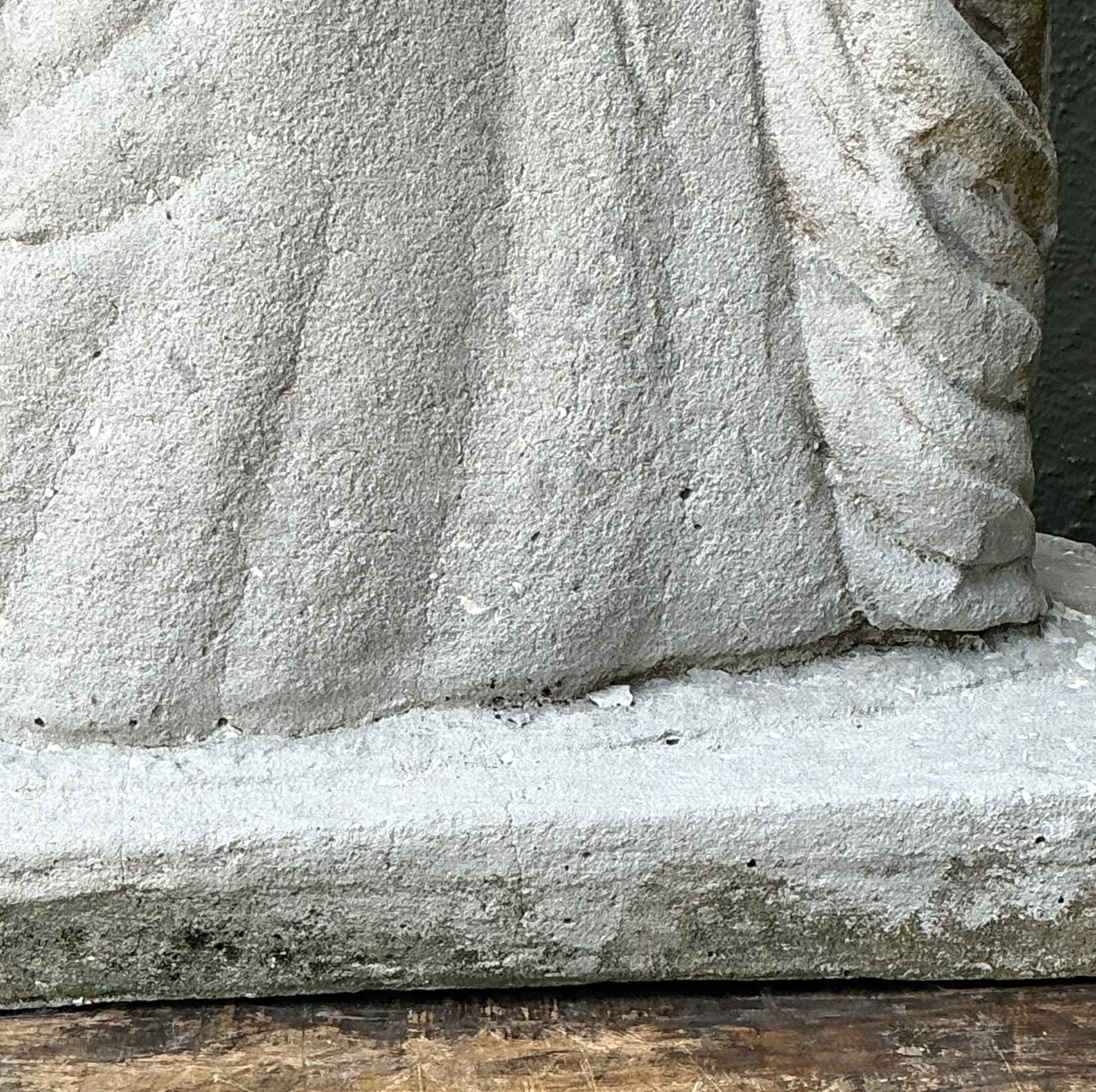 Vintage Cement Equestrian Bust — additional photo 7