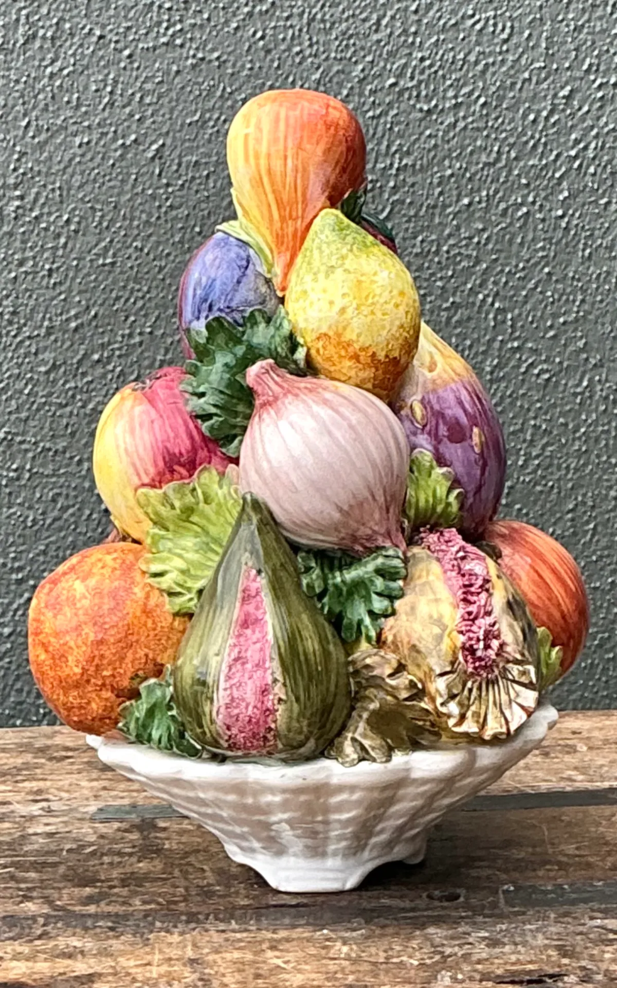 Vintage Italian Ceramic Fruit Topiary — additional photo 8