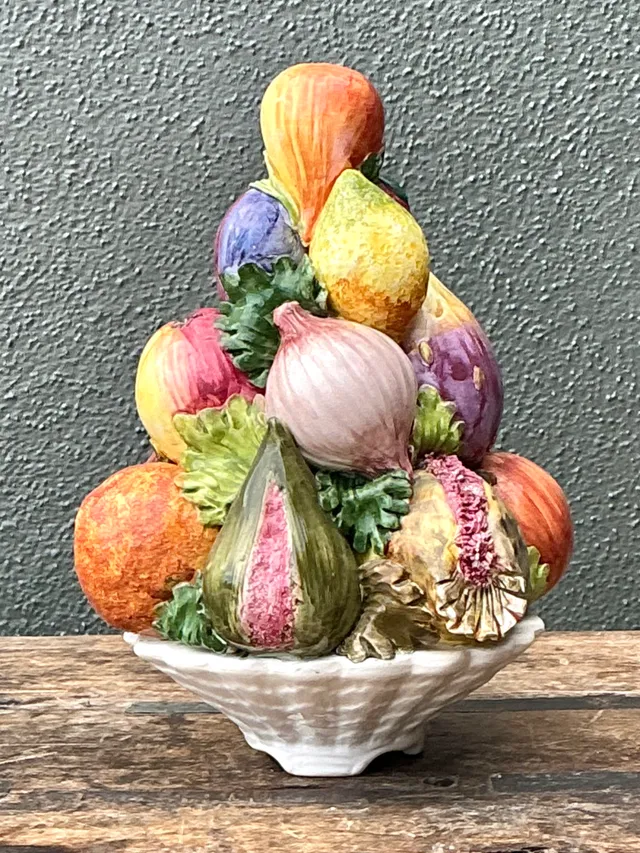 Vintage Italian Ceramic Fruit Topiary — additional photo 5