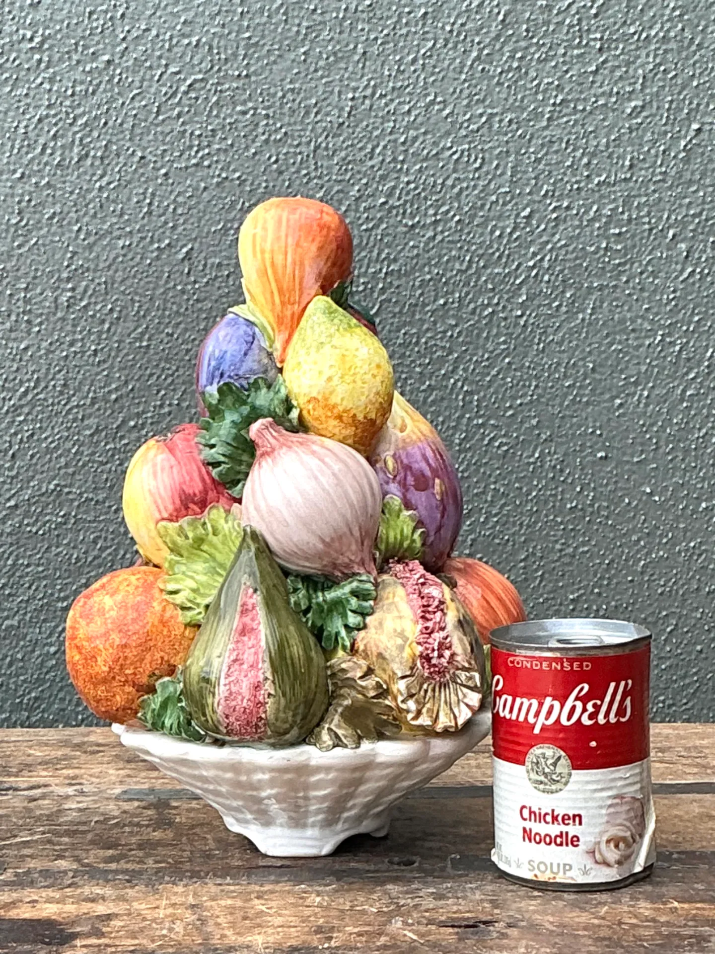 Vintage Italian Ceramic Fruit Topiary — additional photo 4