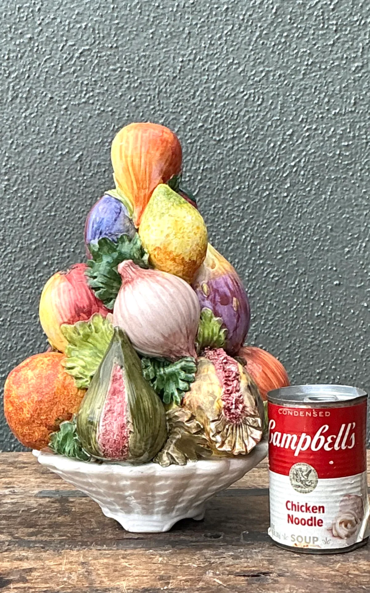 Vintage Italian Ceramic Fruit Topiary — additional photo 4