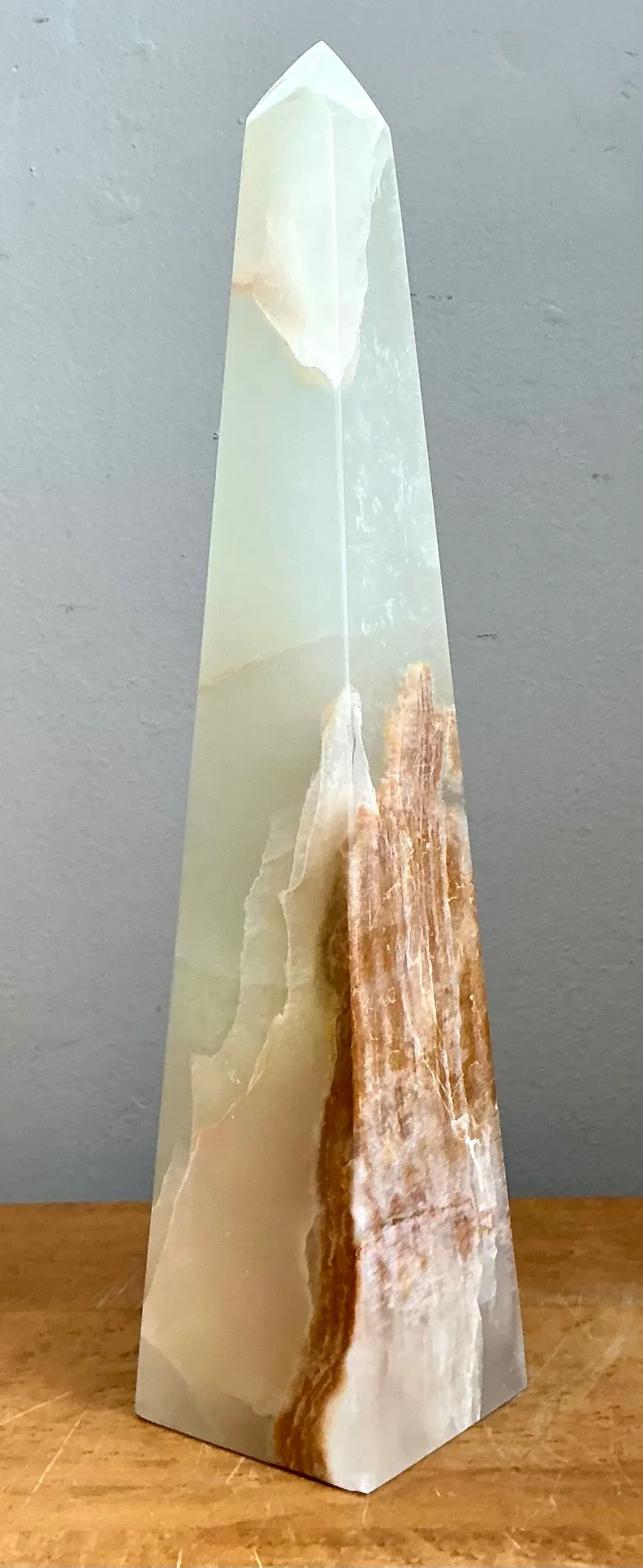 Vintage Onyx Stone Obelisk — additional photo 7