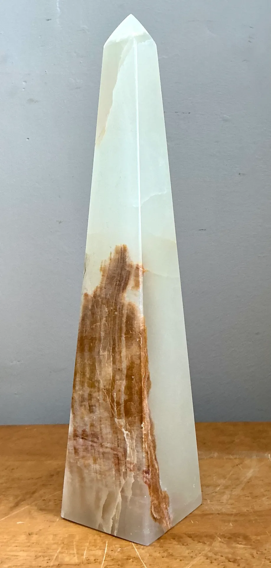 Vintage Onyx Stone Obelisk — additional photo 5