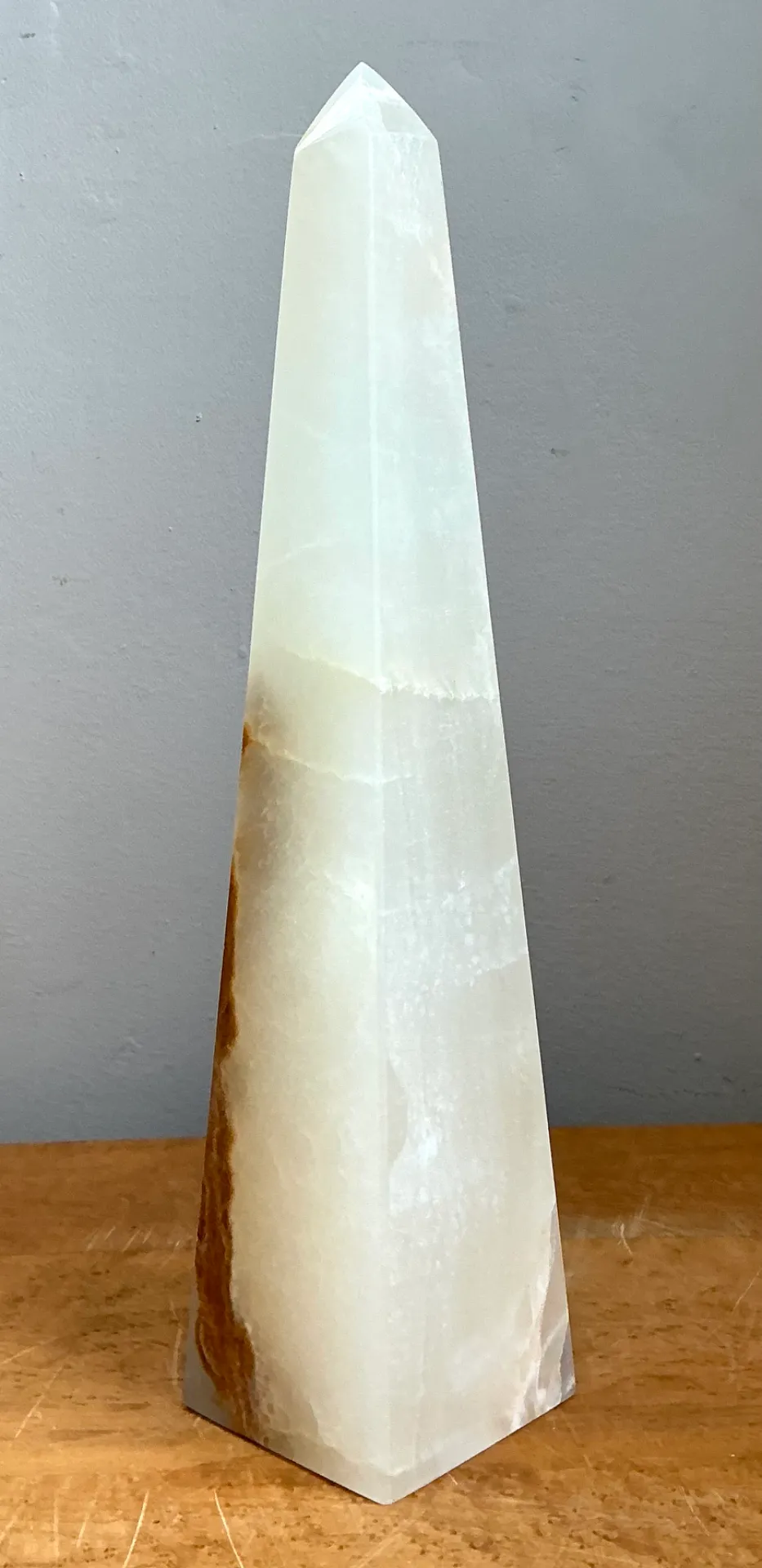 Vintage Onyx Stone Obelisk — additional photo 6