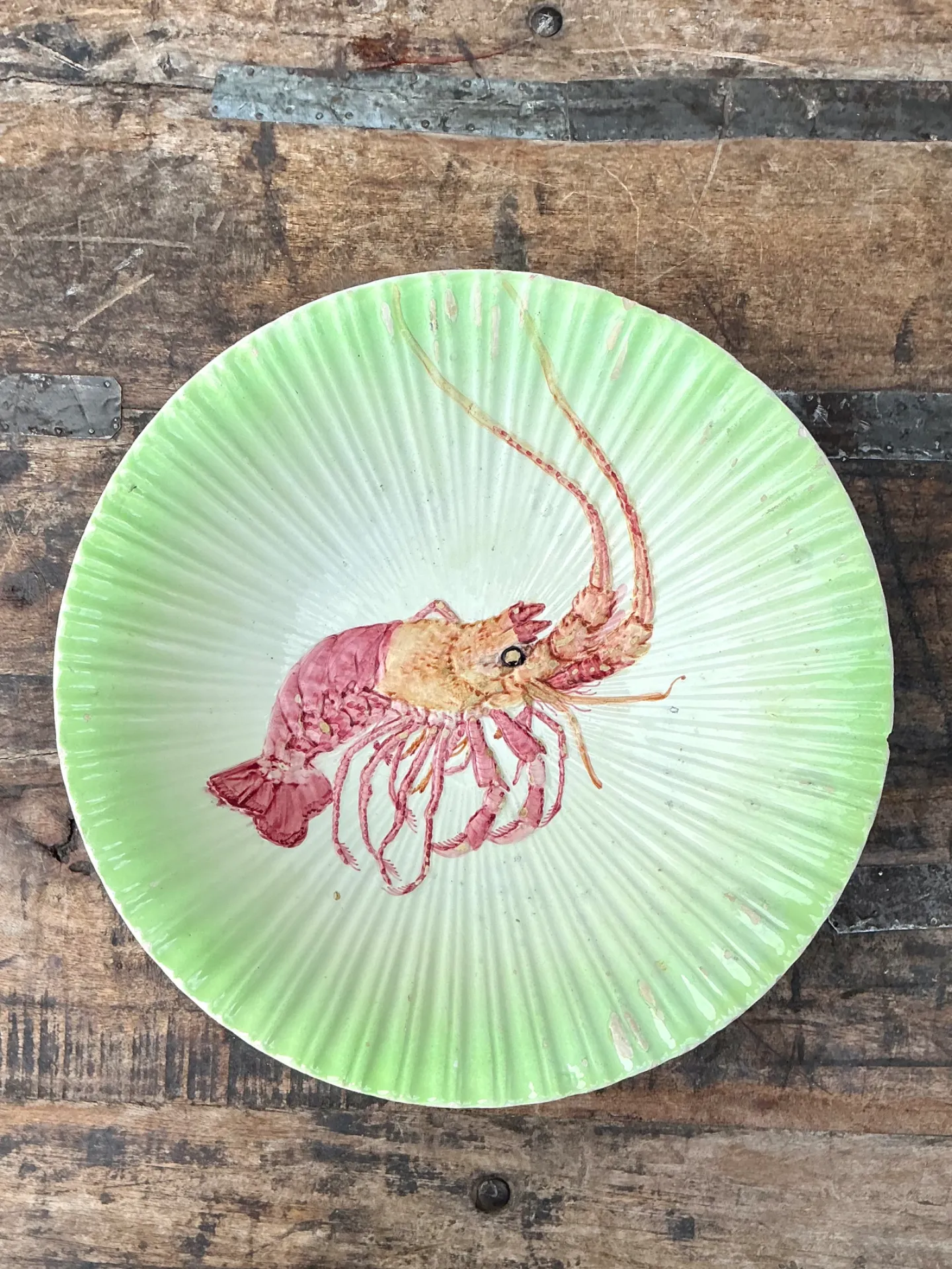 Vintage Spanish Goodfriend Ceramic Lobster Plate — additional photo 7