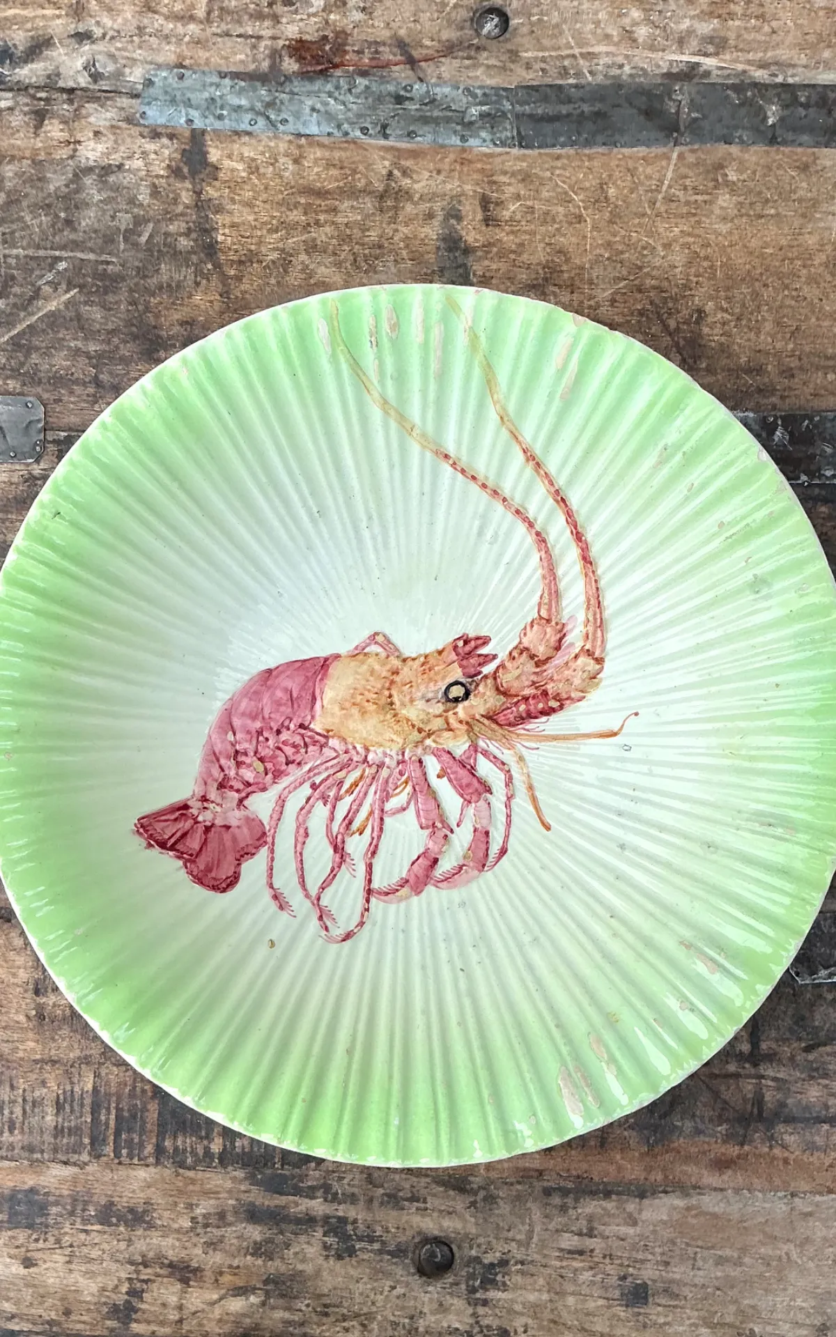 Vintage Spanish Goodfriend Ceramic Lobster Plate — additional photo 7