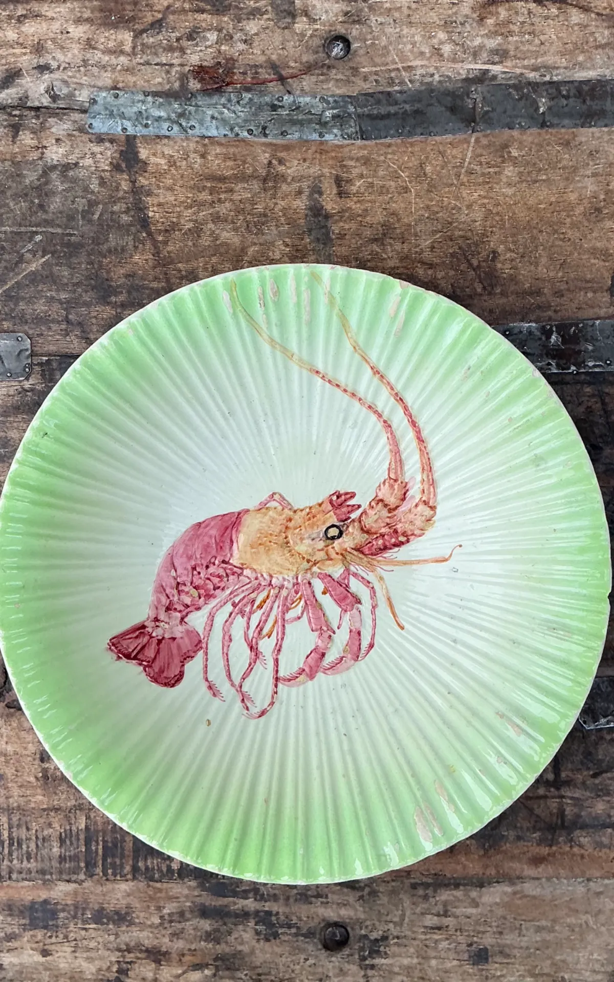 Vintage Spanish Goodfriend Ceramic Lobster Plate — additional photo 5