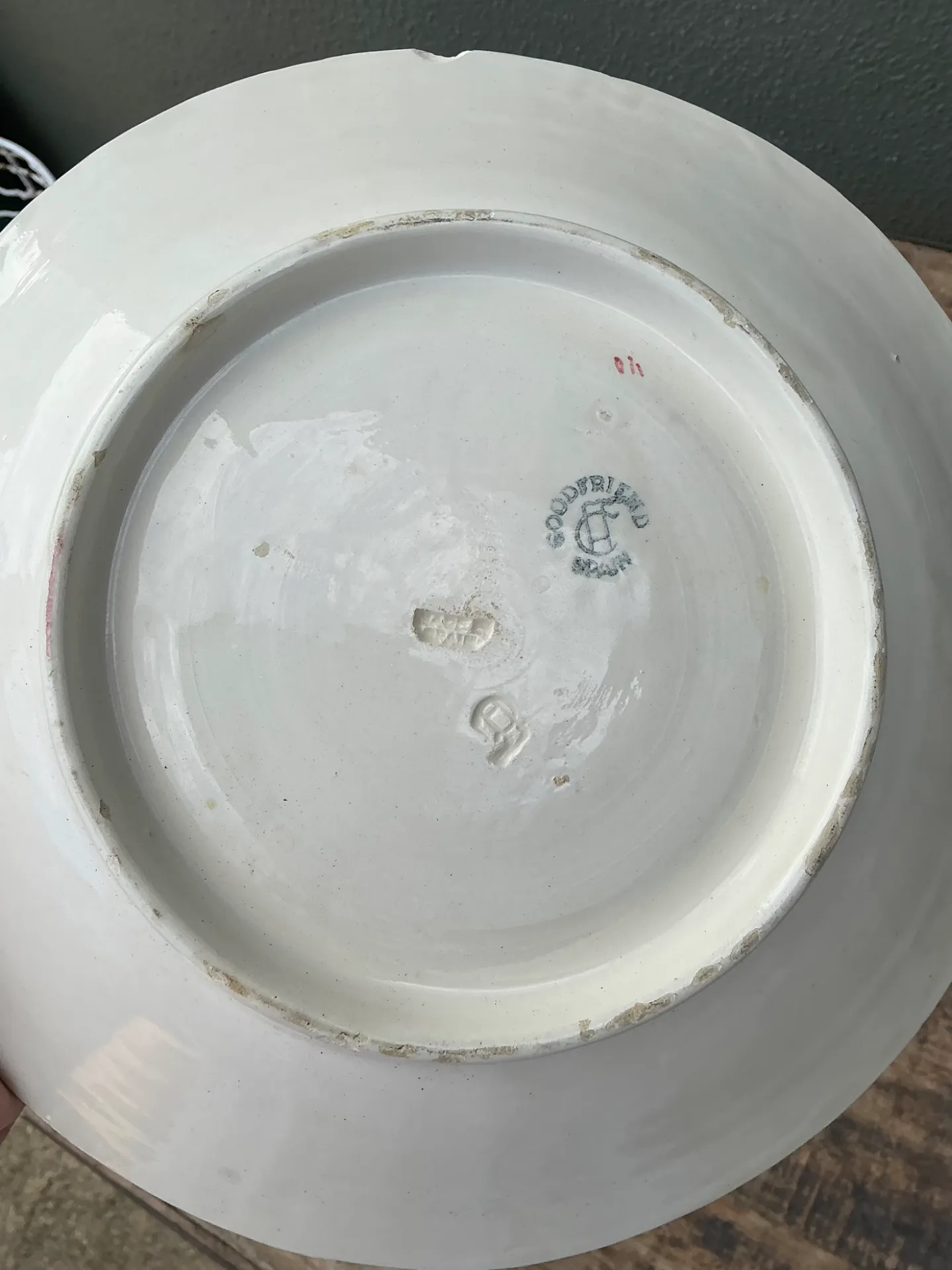 Vintage Spanish Goodfriend Ceramic Lobster Plate — additional photo 2
