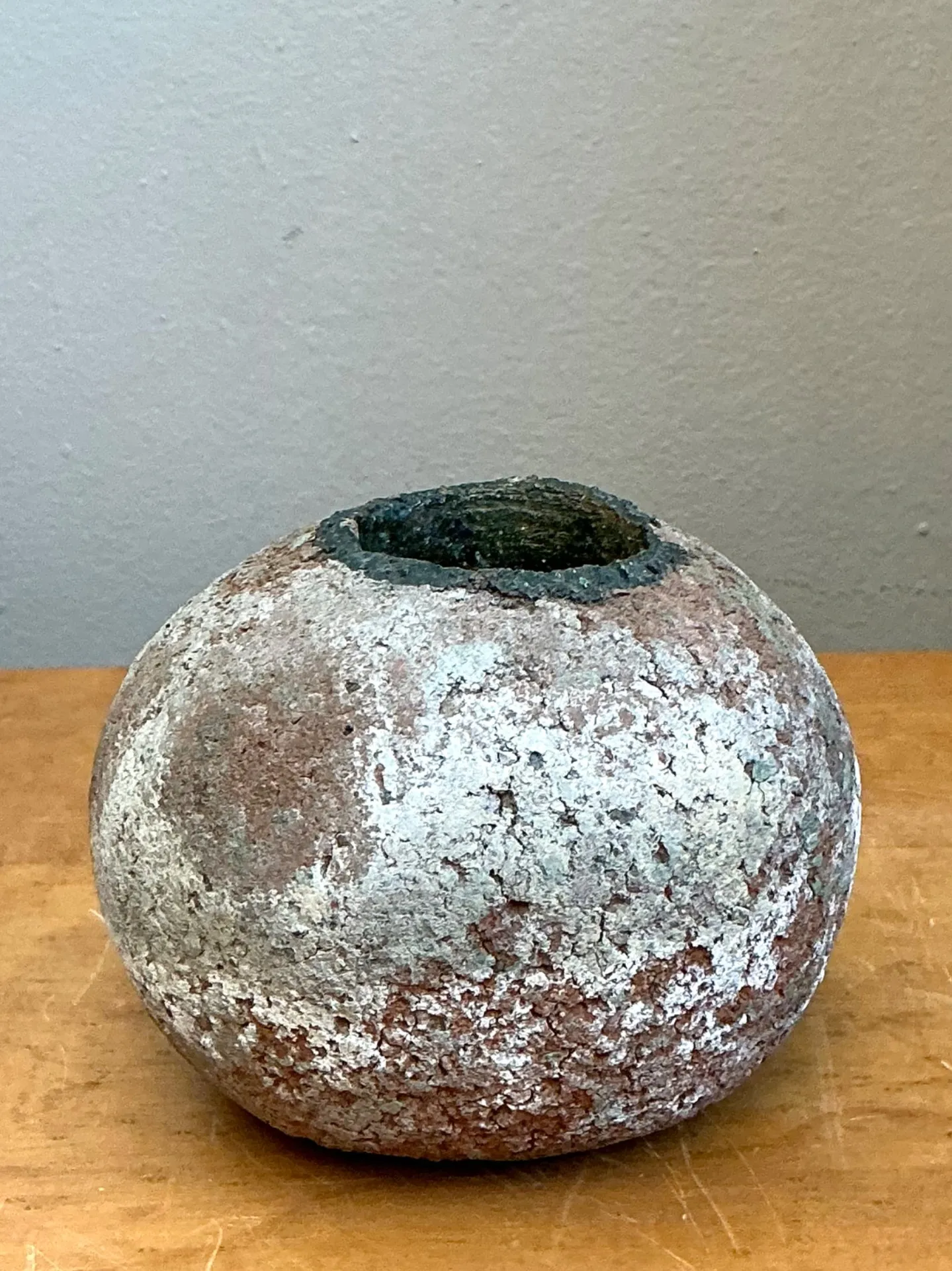 Vintage Handcrafted Earthenware Vessel — additional photo 8