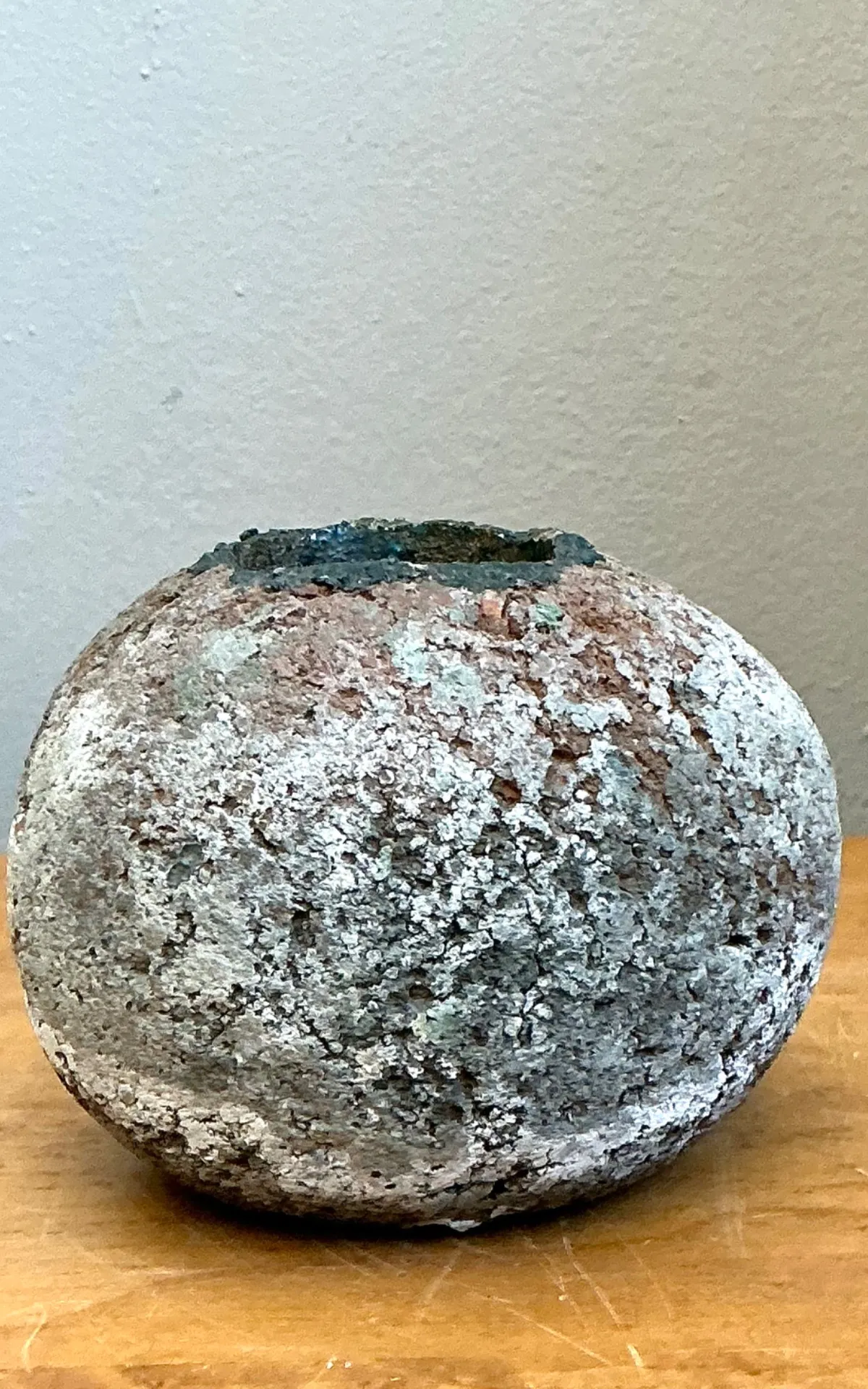 Vintage Handcrafted Earthenware Vessel — additional photo 7