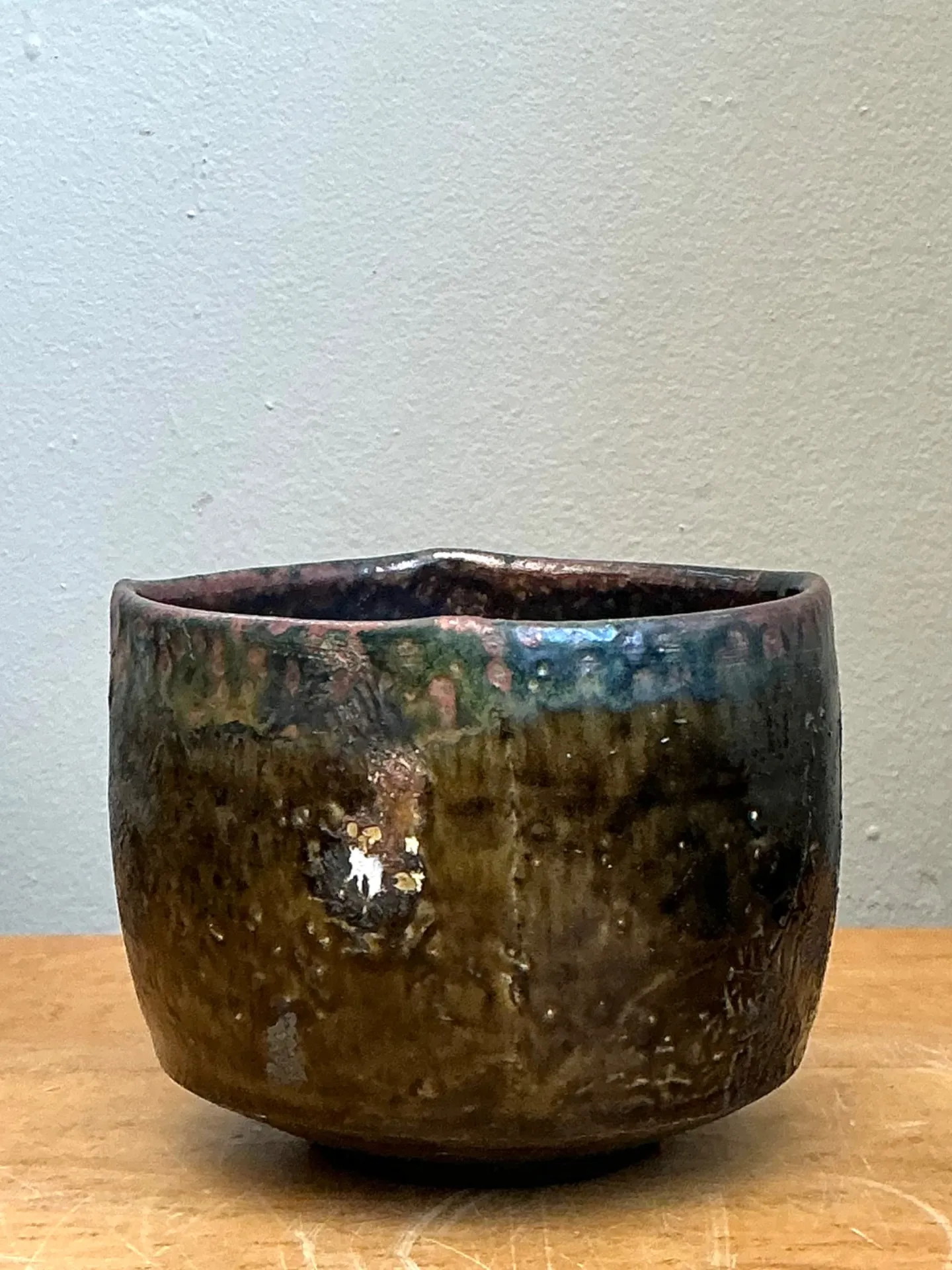 Vintage Handcrafted Abstract Ceramic Bowl — additional photo 6