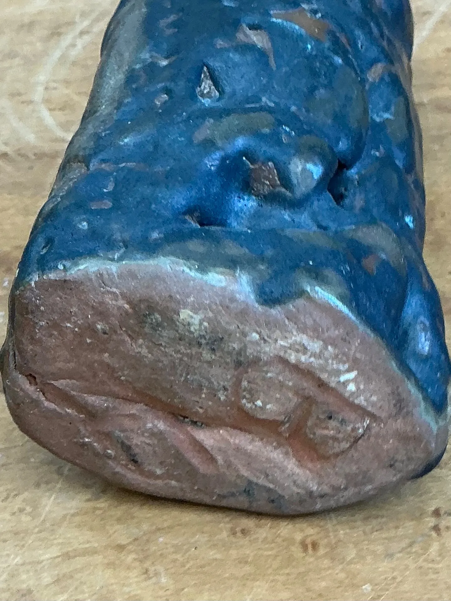 Vintage Abstract Form Ceramic Vase — additional photo 4
