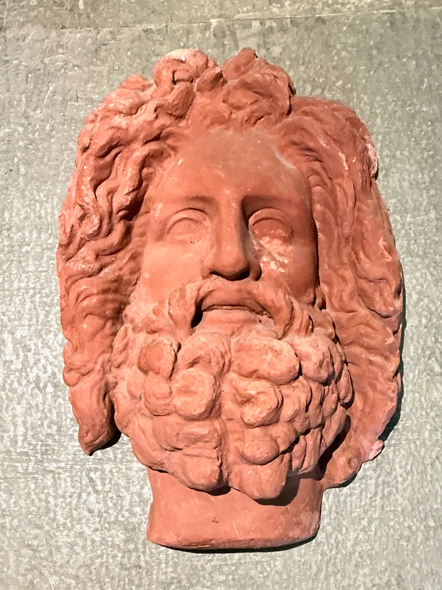 Vintage Terracotta Wall Sculpture — additional photo 3