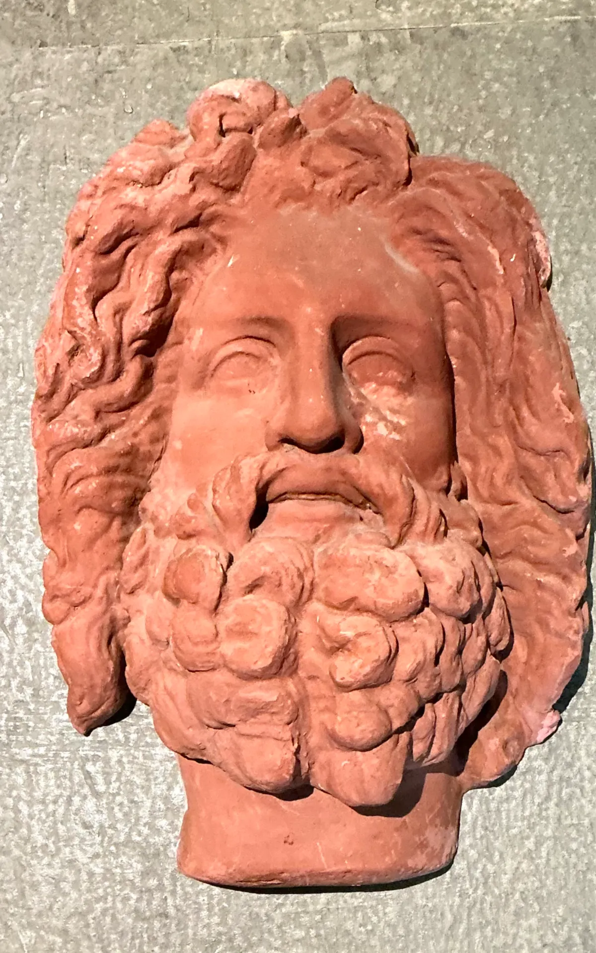 Vintage Terracotta Wall Sculpture — additional photo 3