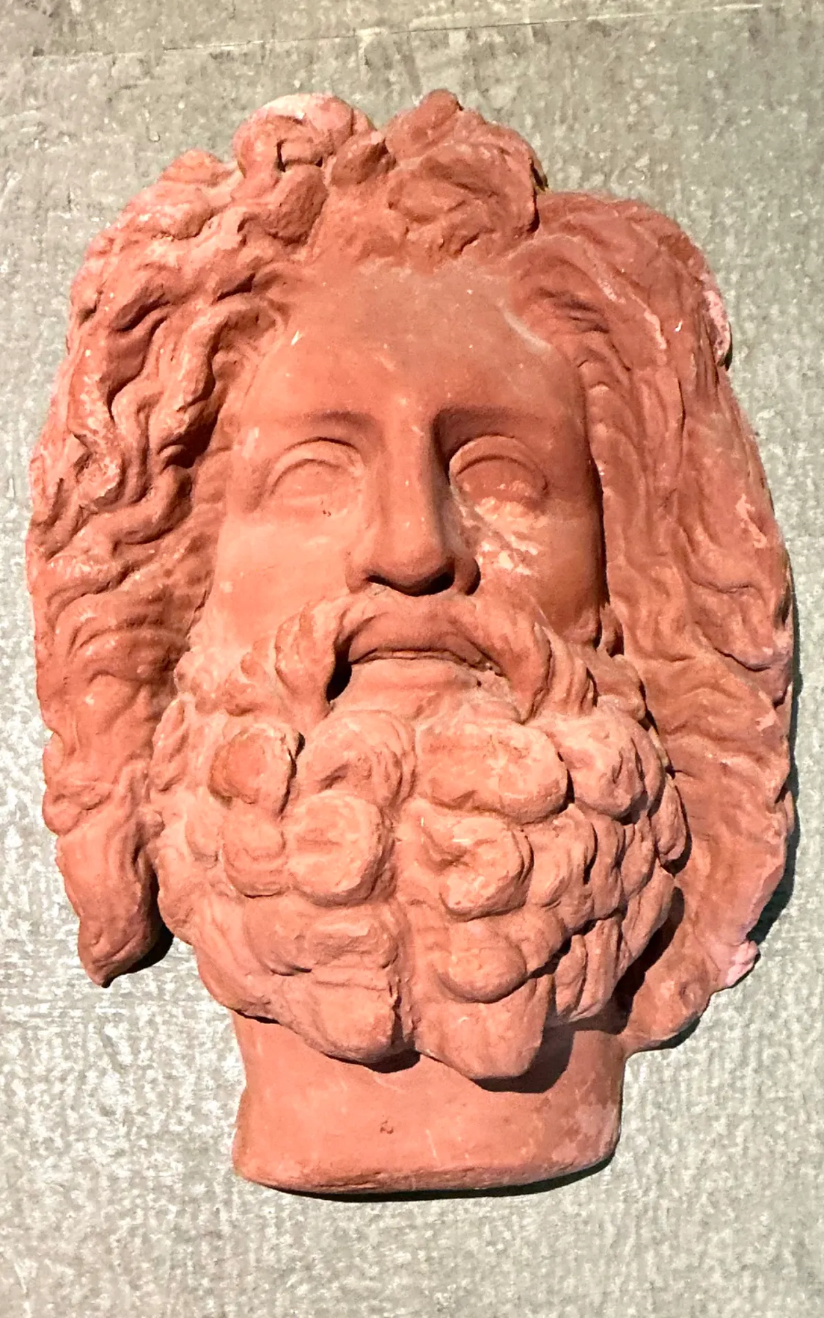 Vintage Terracotta Wall Sculpture — additional photo 7