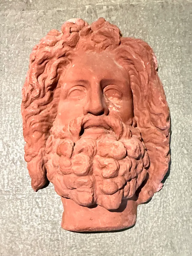 Vintage Terracotta Wall Sculpture — additional photo 7