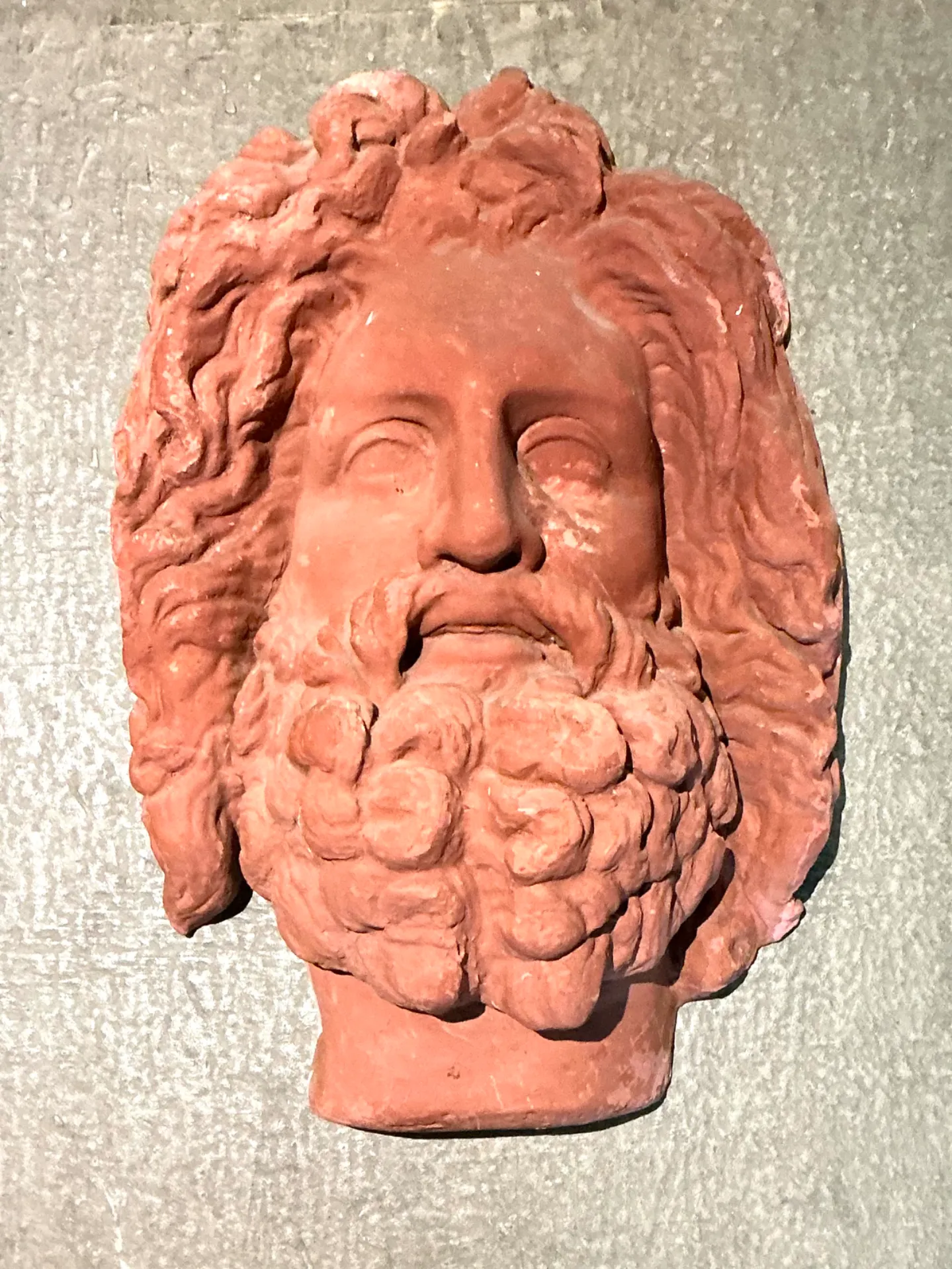 Vintage Terracotta Wall Sculpture — additional photo 4