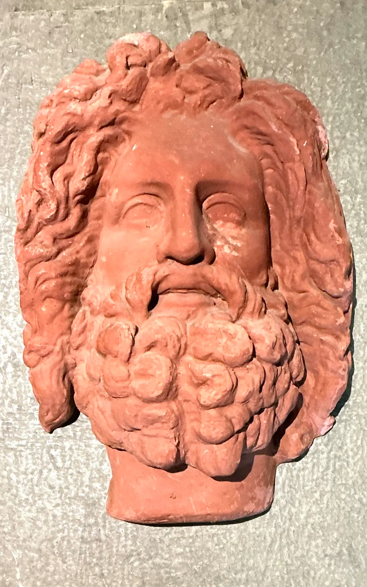 Vintage Terracotta Wall Sculpture — additional photo 4
