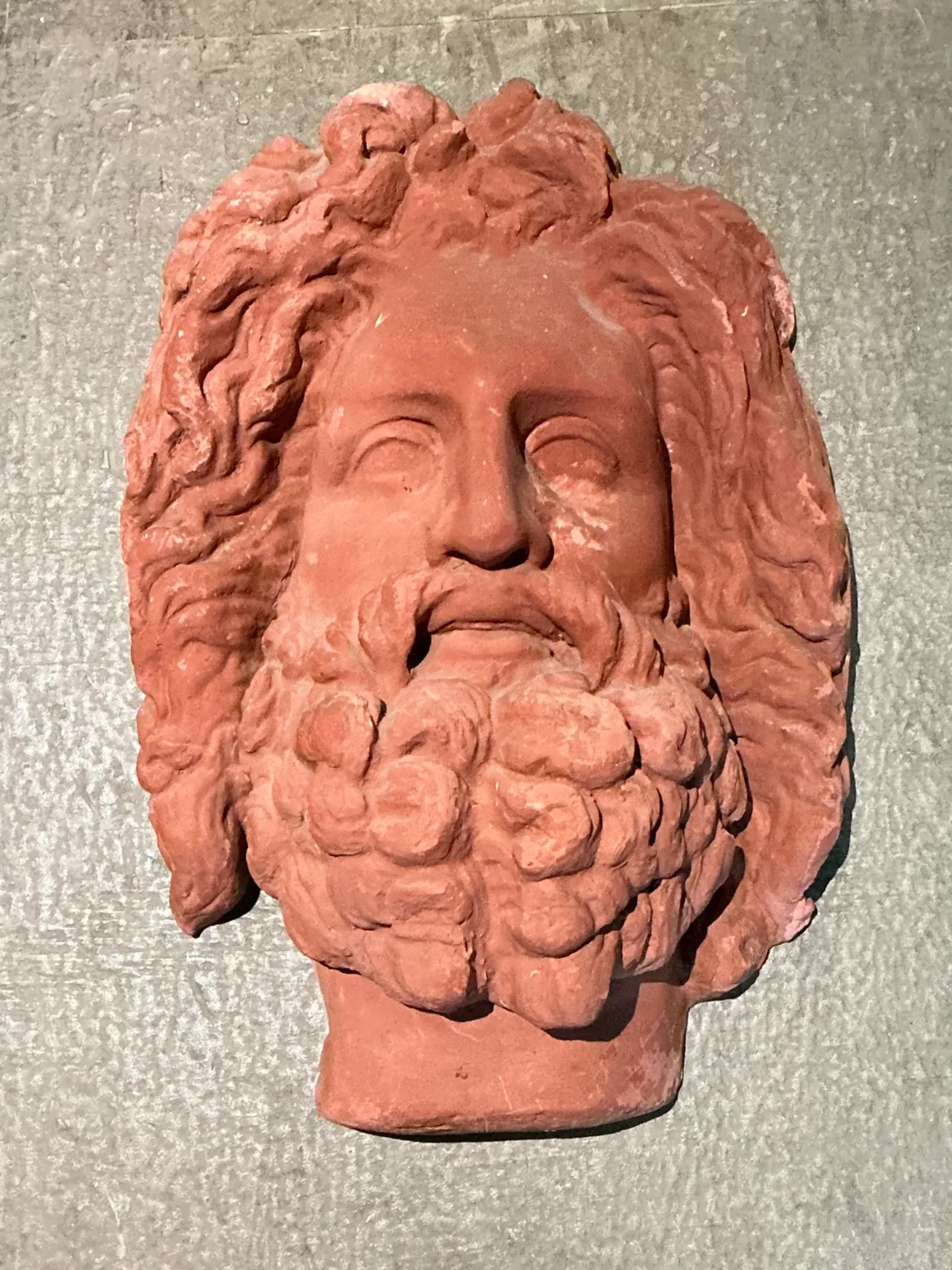 Vintage Terracotta Wall Sculpture — additional photo 5