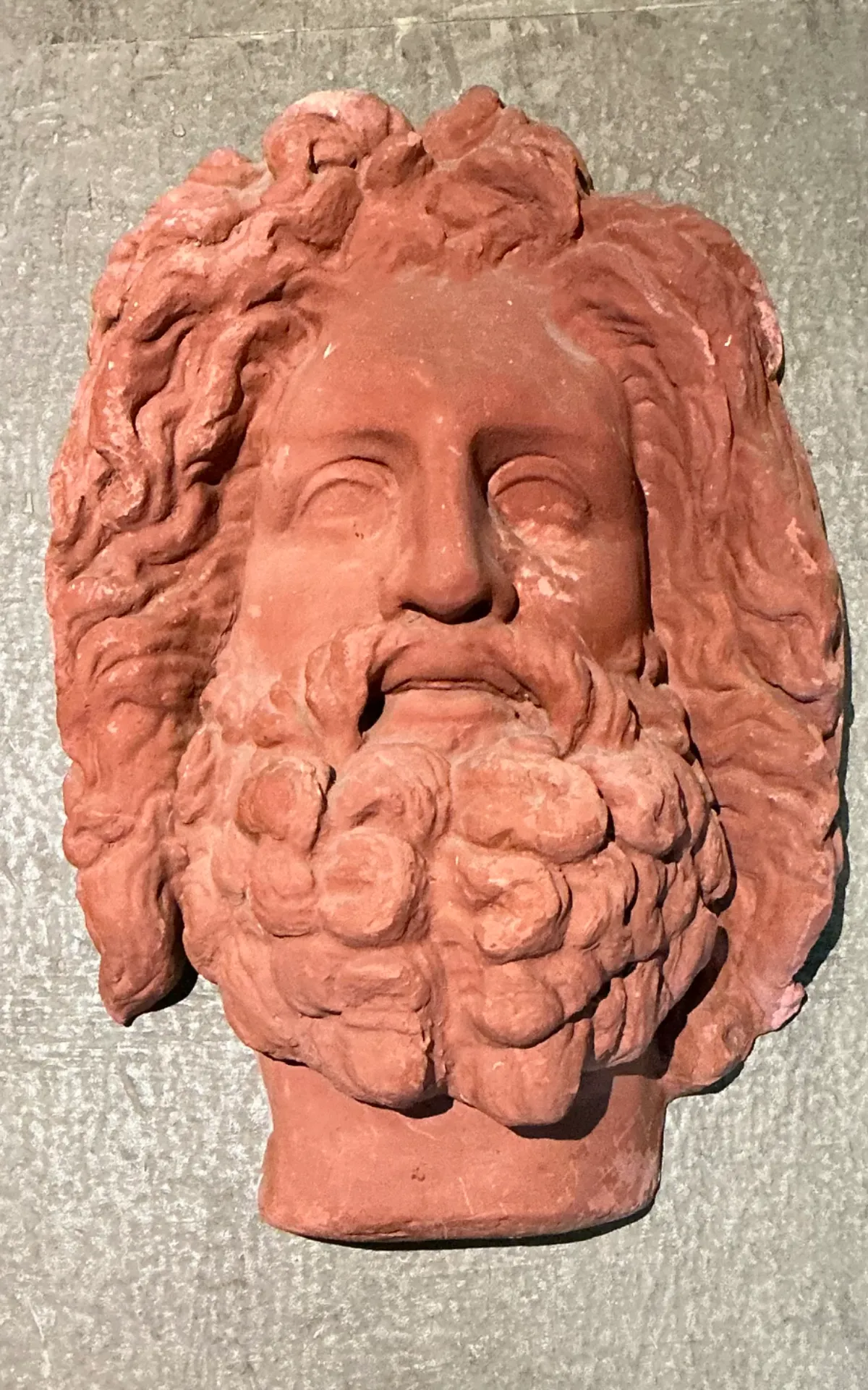 Vintage Terracotta Wall Sculpture — additional photo 5