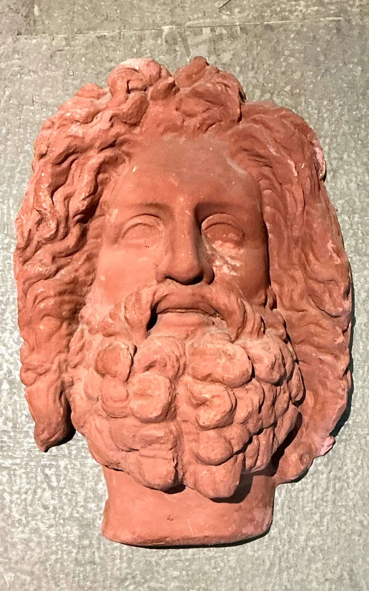Vintage Terracotta Wall Sculpture — additional photo 6