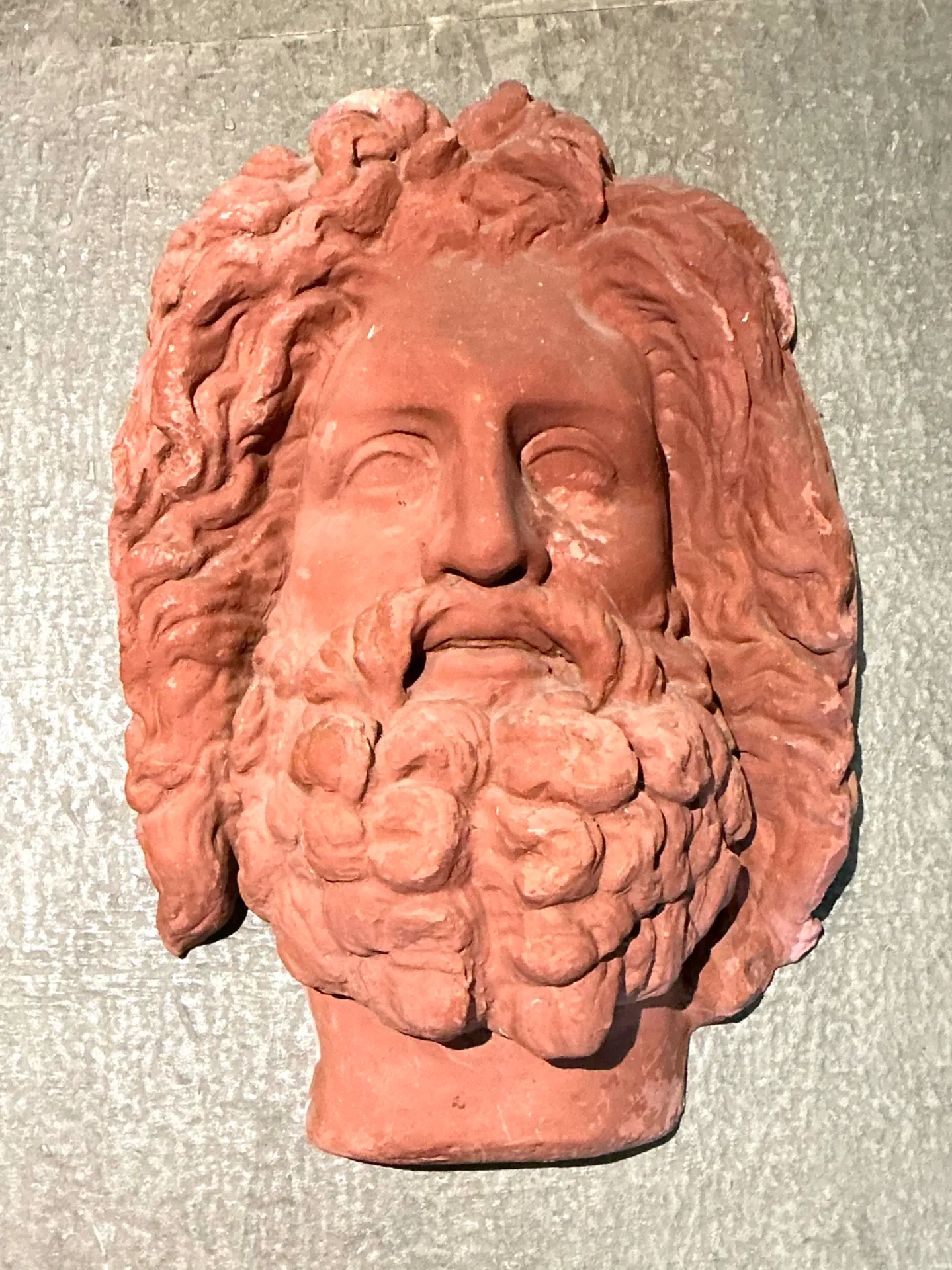 Vintage Terracotta Wall Sculpture — additional photo 2