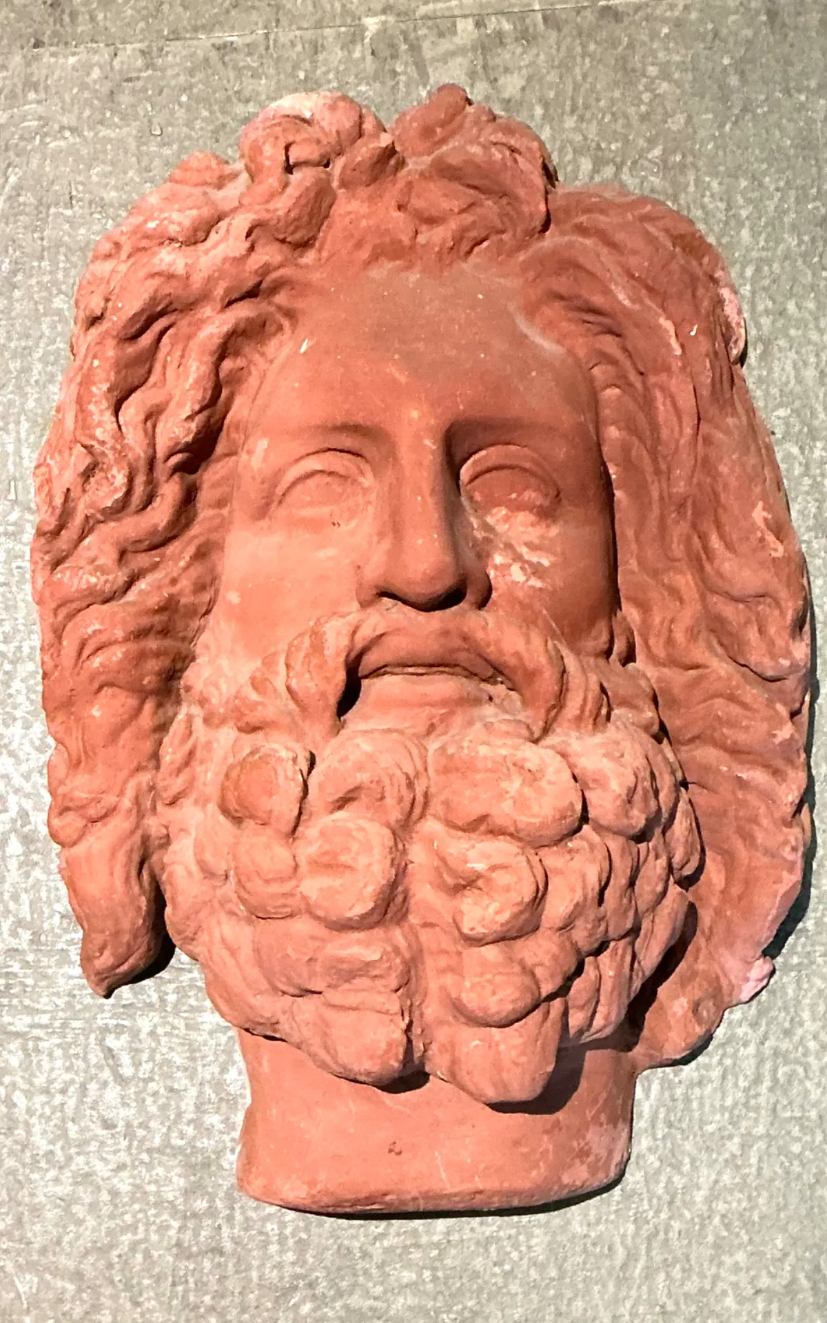 Vintage Terracotta Wall Sculpture — additional photo 2