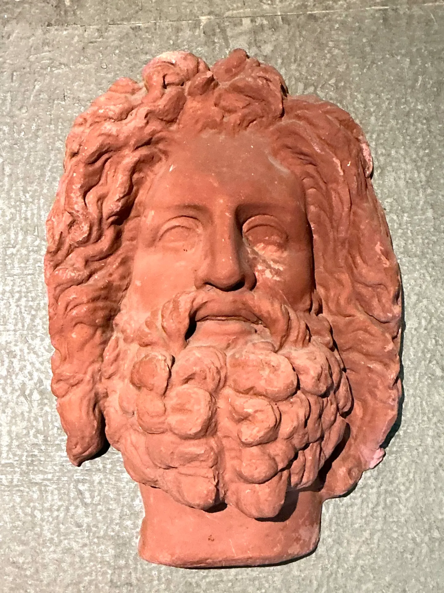 Vintage Terracotta Wall Sculpture — additional photo 1