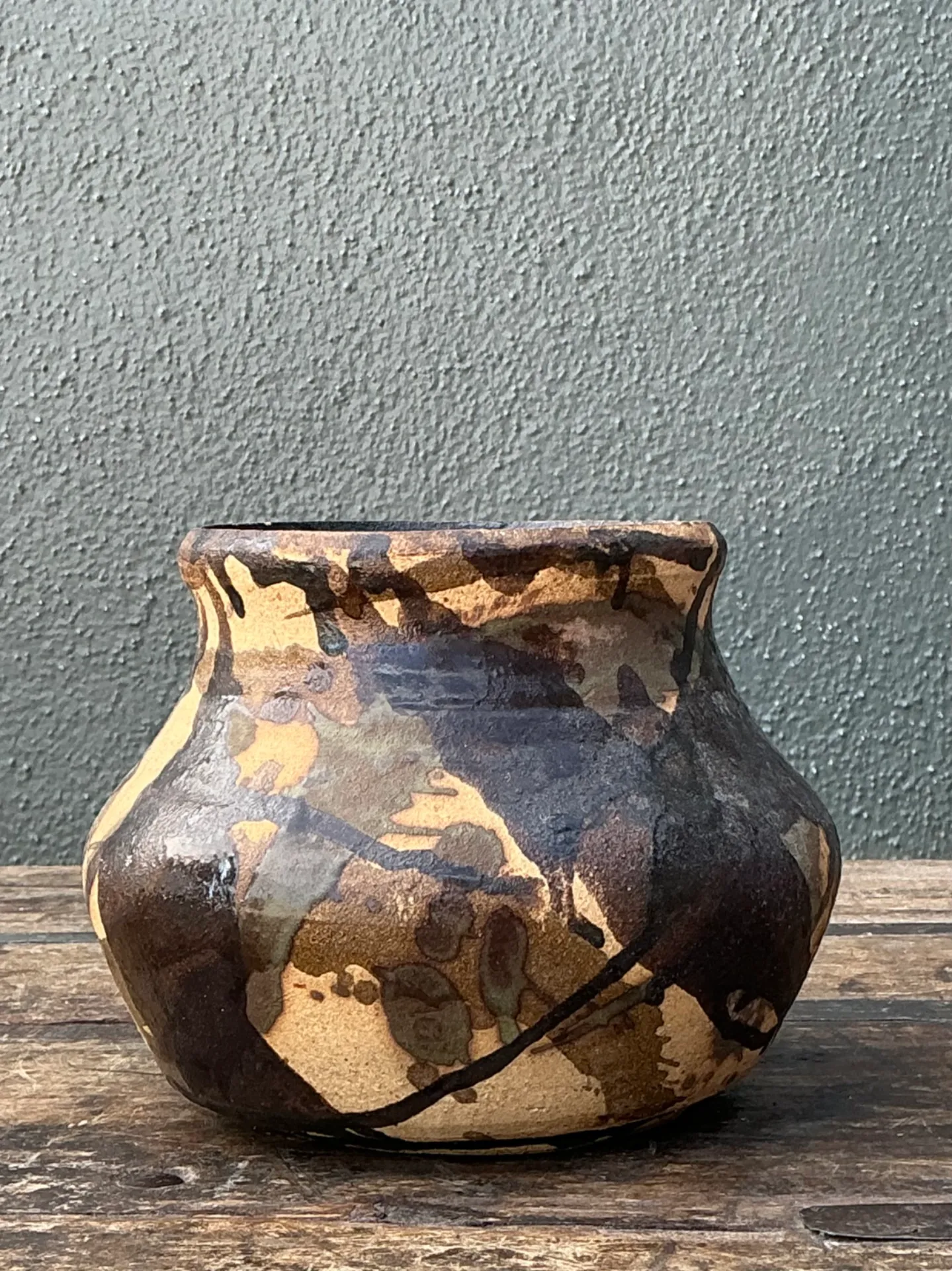 Vintage Abstract Ceramic Vase — additional photo 6