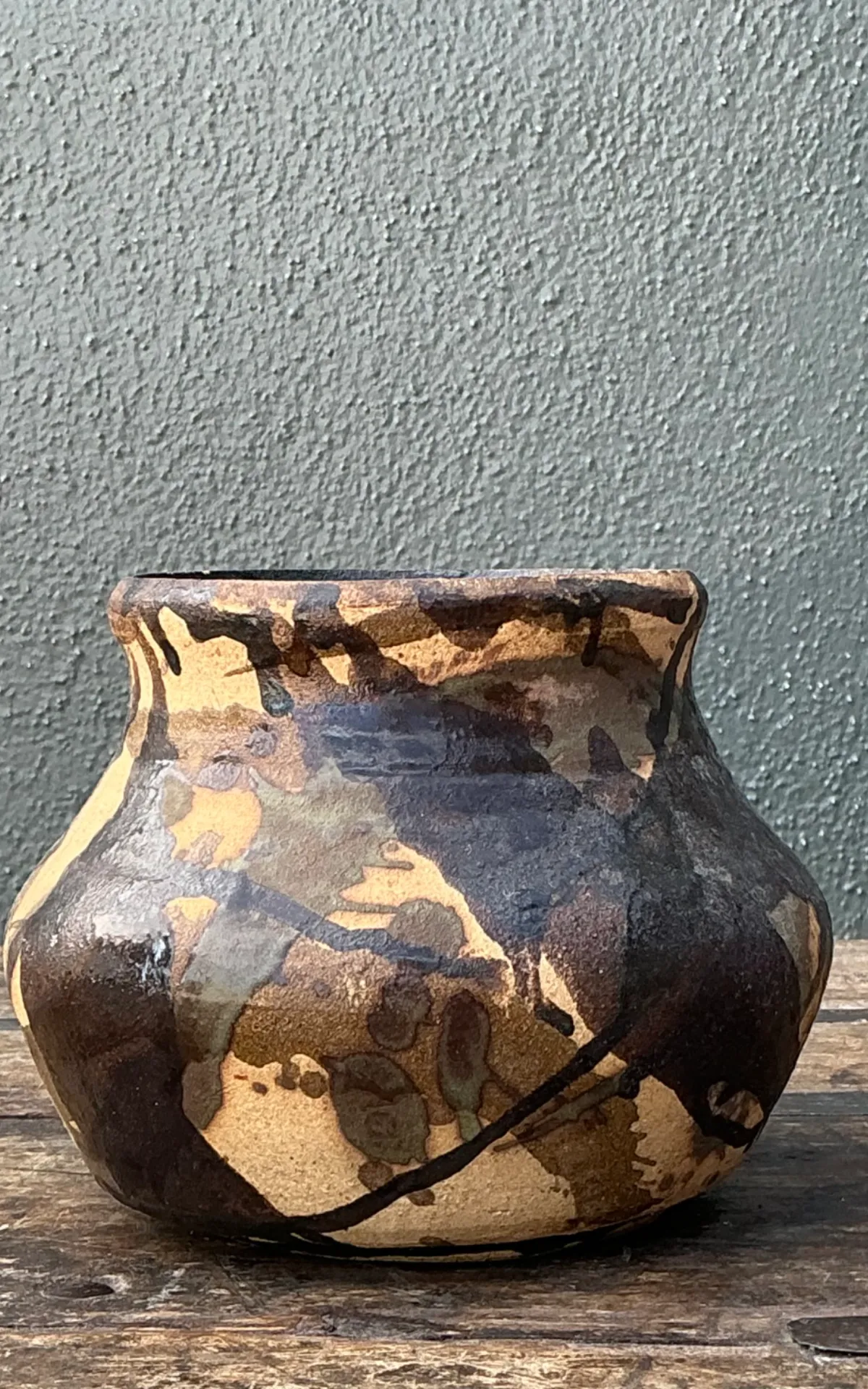 Vintage Abstract Ceramic Vase — additional photo 6