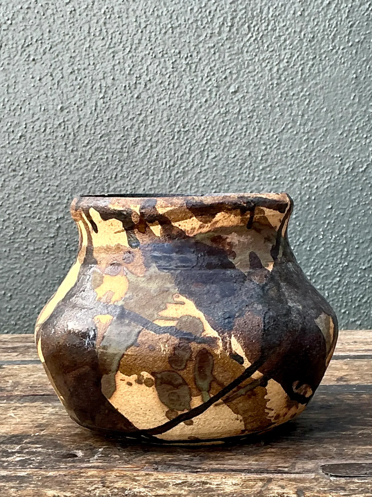 Vintage Abstract Ceramic Vase — additional photo 7