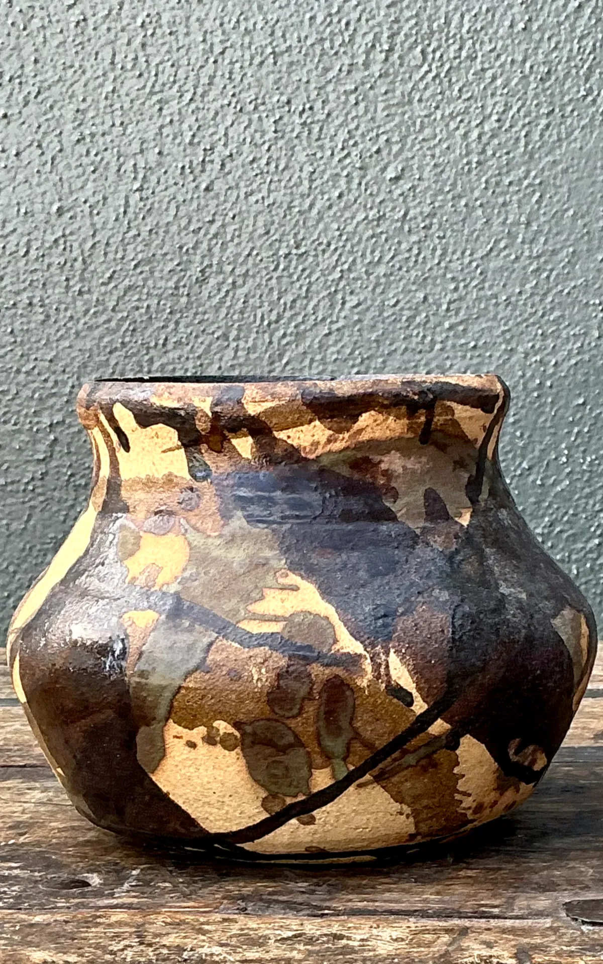 Vintage Abstract Ceramic Vase — additional photo 7