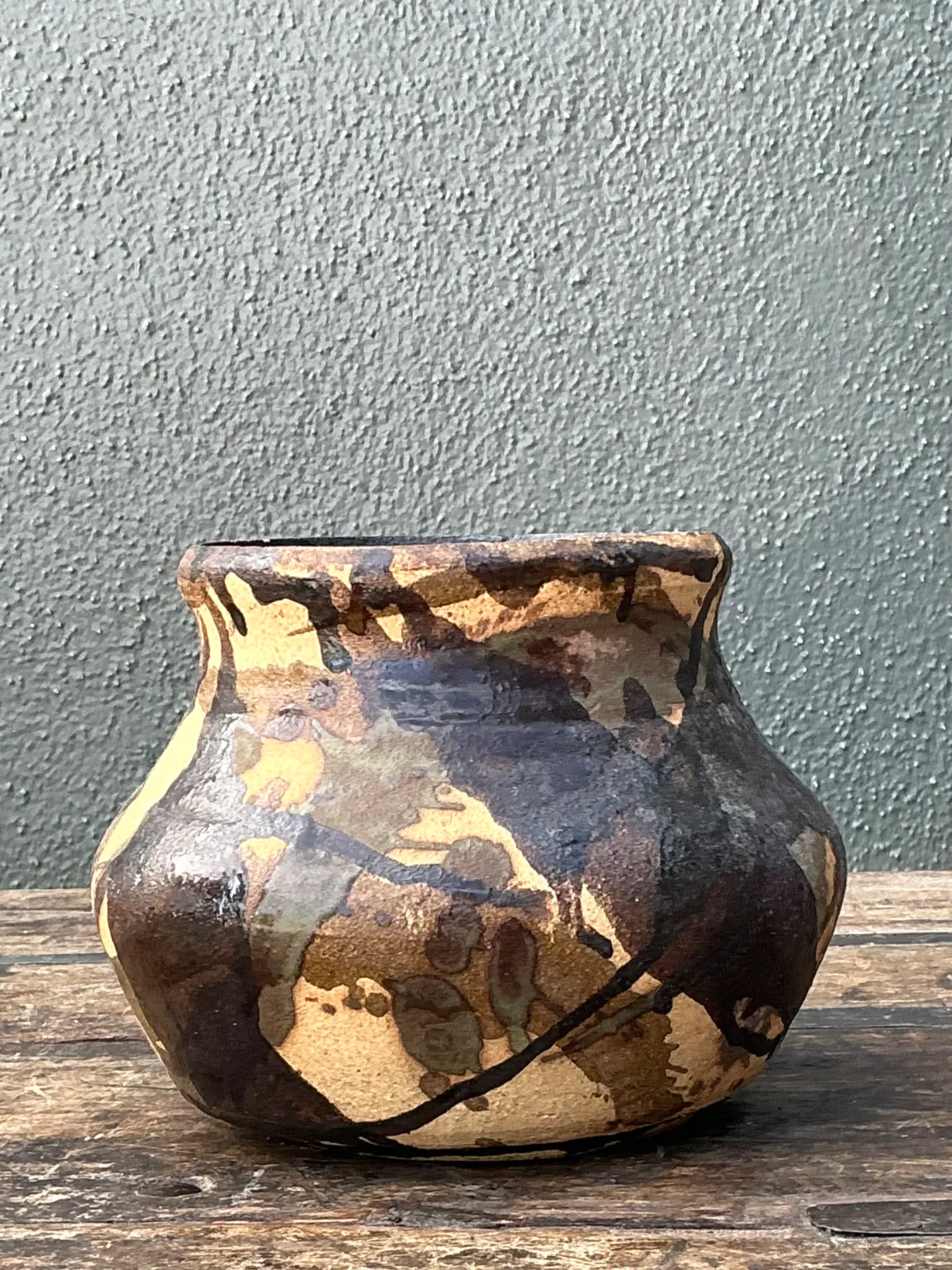 Vintage Abstract Ceramic Vase — additional photo 4