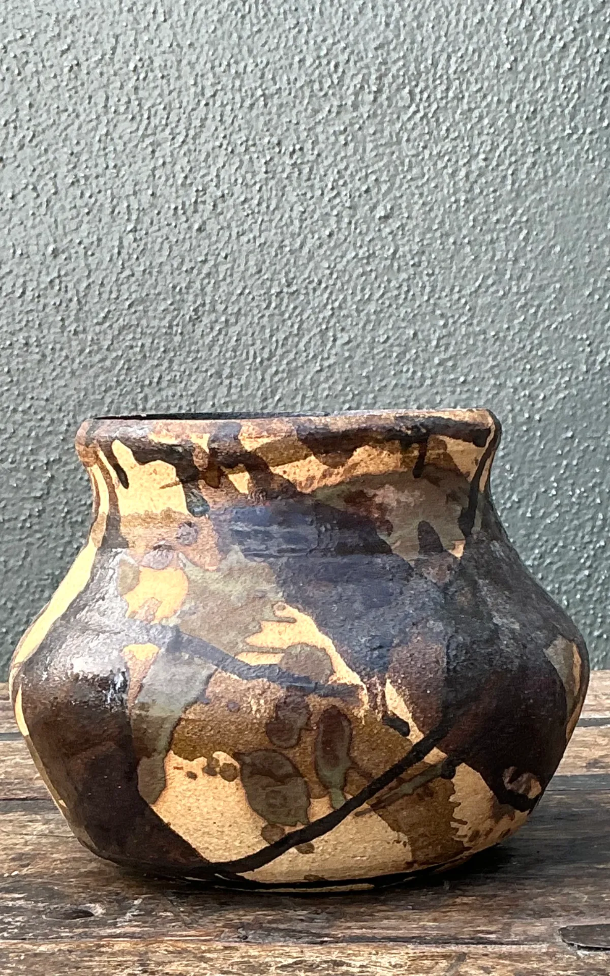 Vintage Abstract Ceramic Vase — additional photo 4