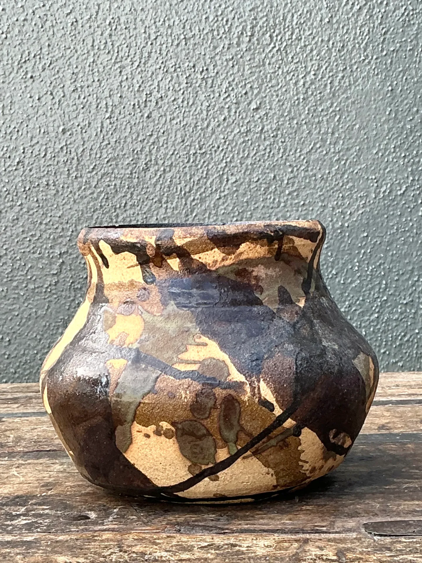 Vintage Abstract Ceramic Vase — additional photo 5